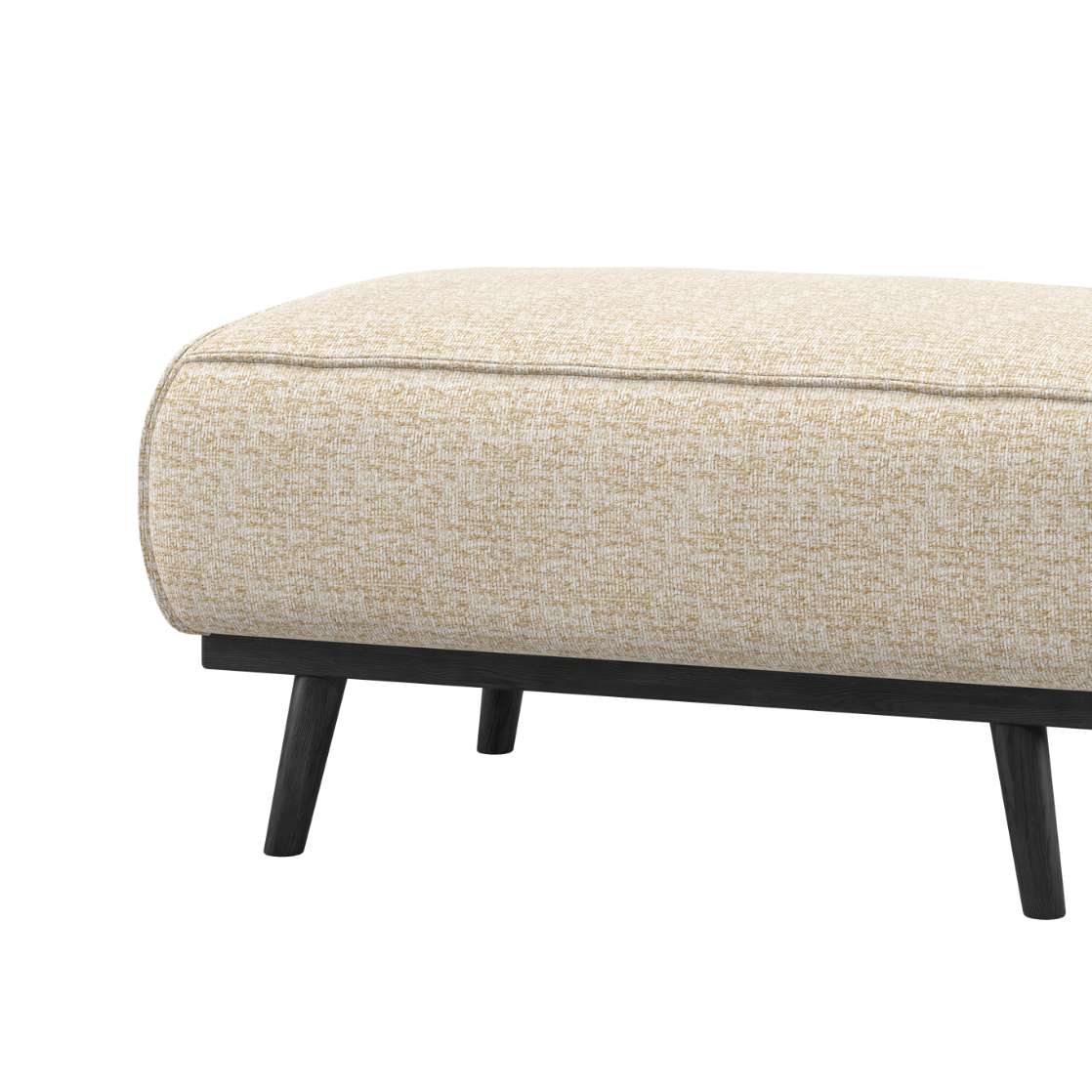Voetenbank STATEMENT beige melange