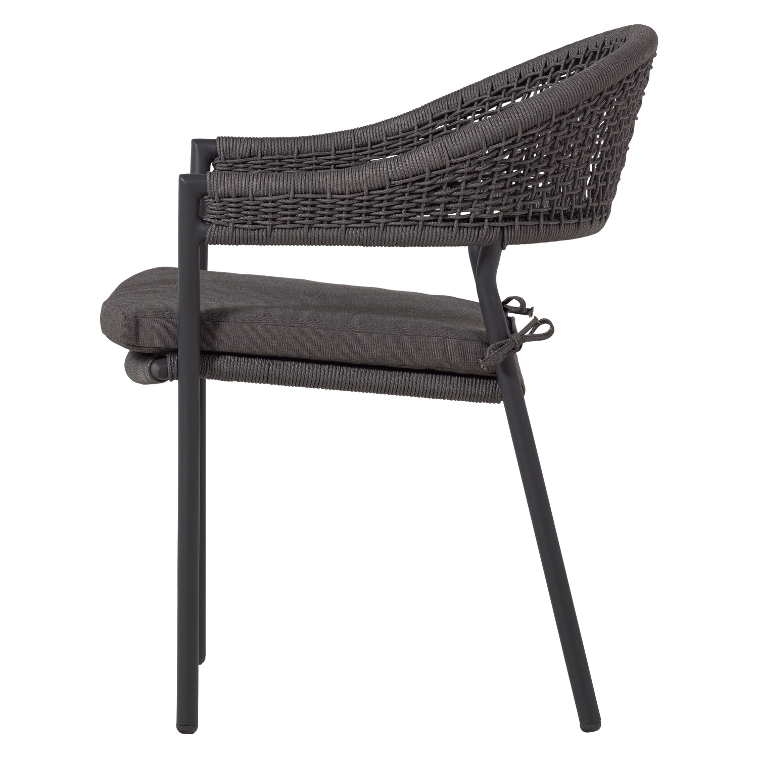 RILO Garden Chair in Gray-Brown