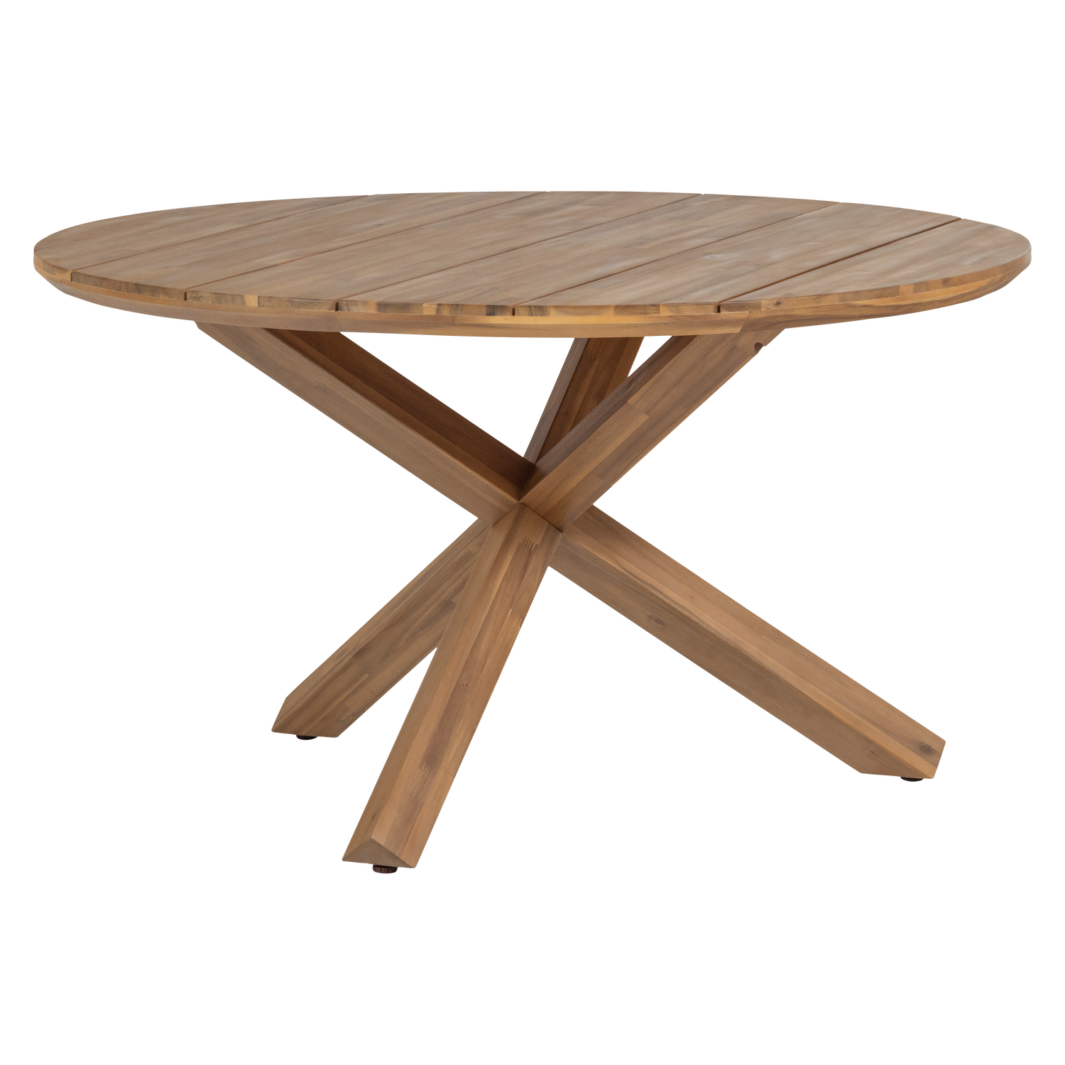 Round Garden Table KIRO Acacia Wood