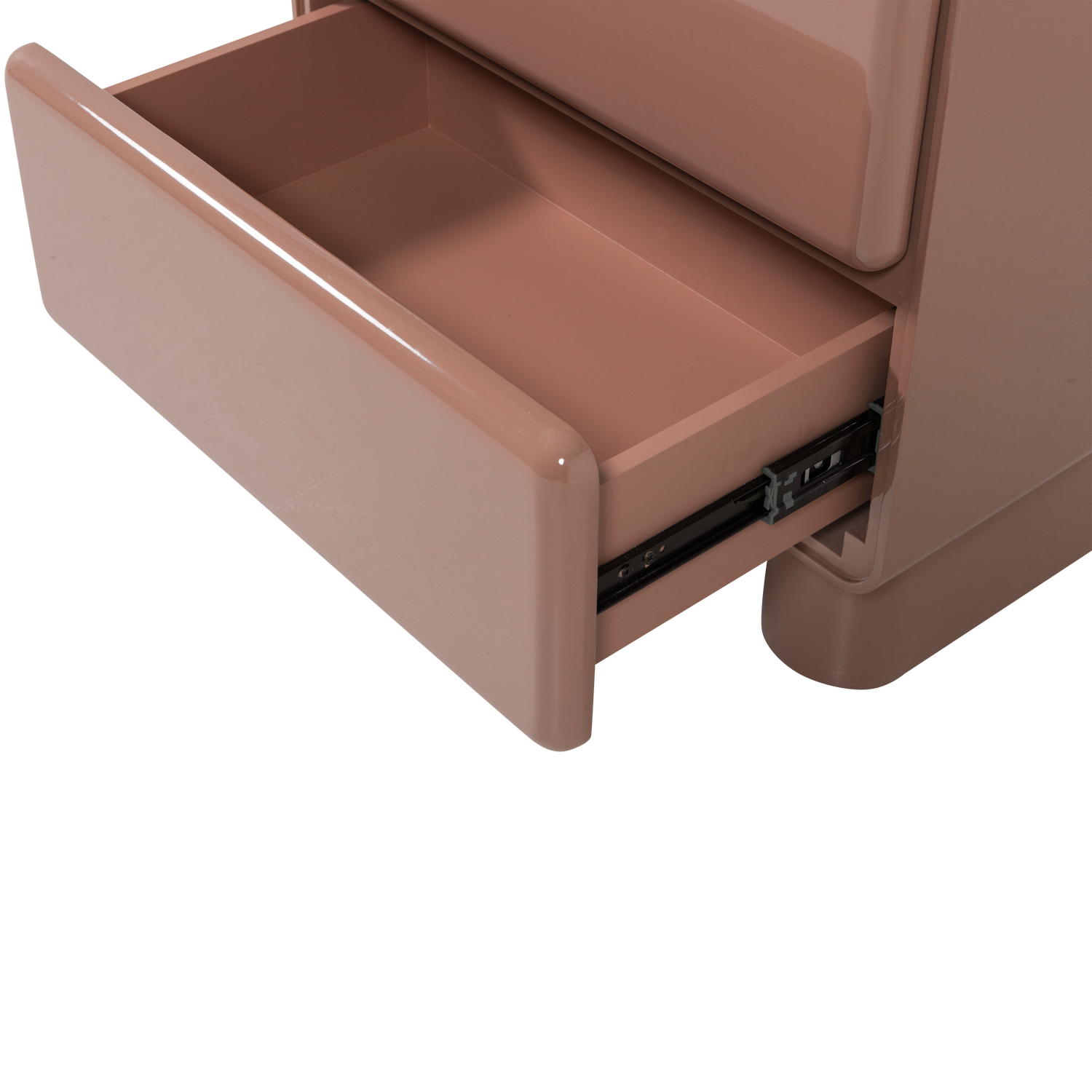 LUSTRA Nightstand in Dusty Pink