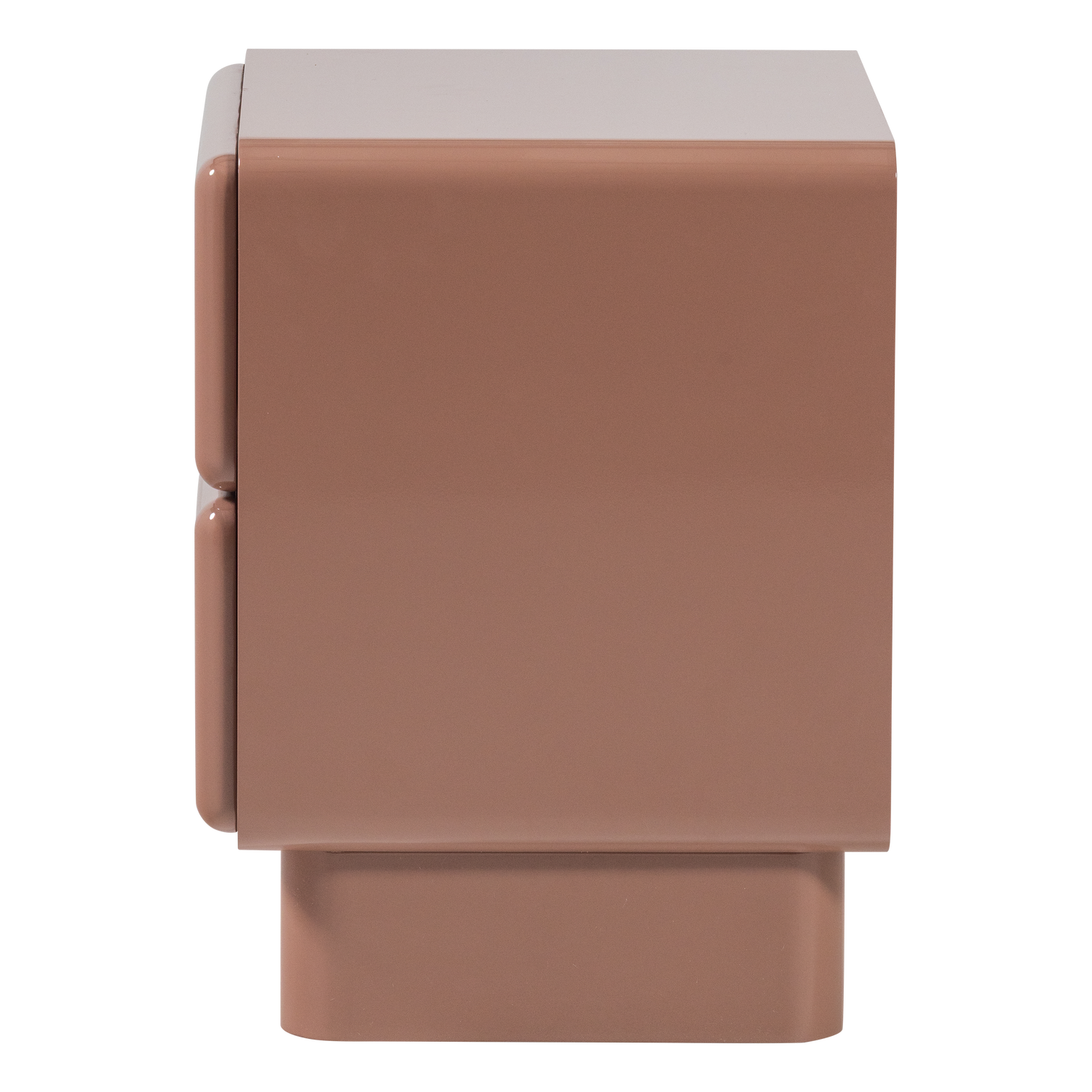 LUSTRA Nightstand in Dusty Pink