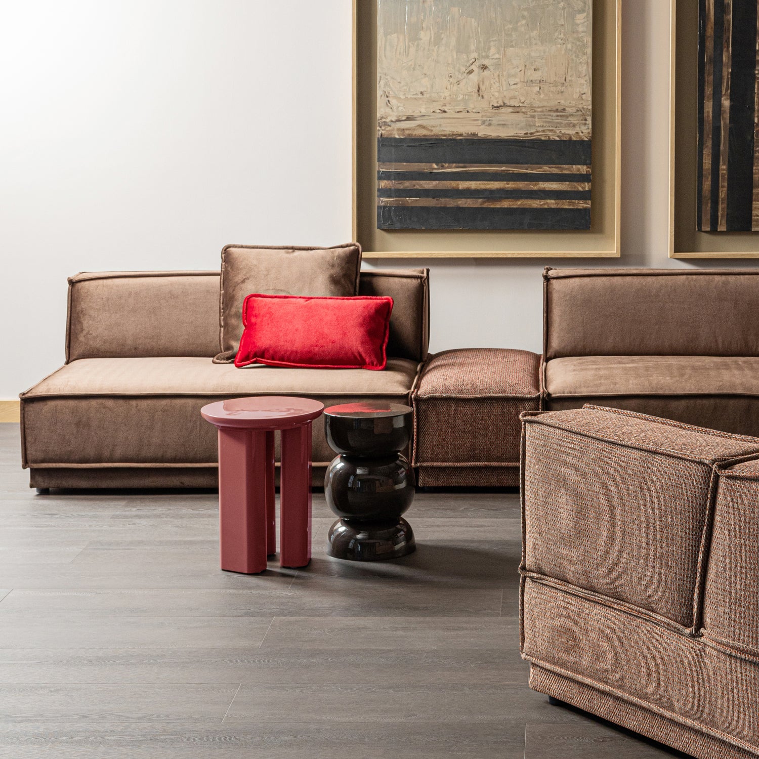 ORICO Dark Pink Side Table