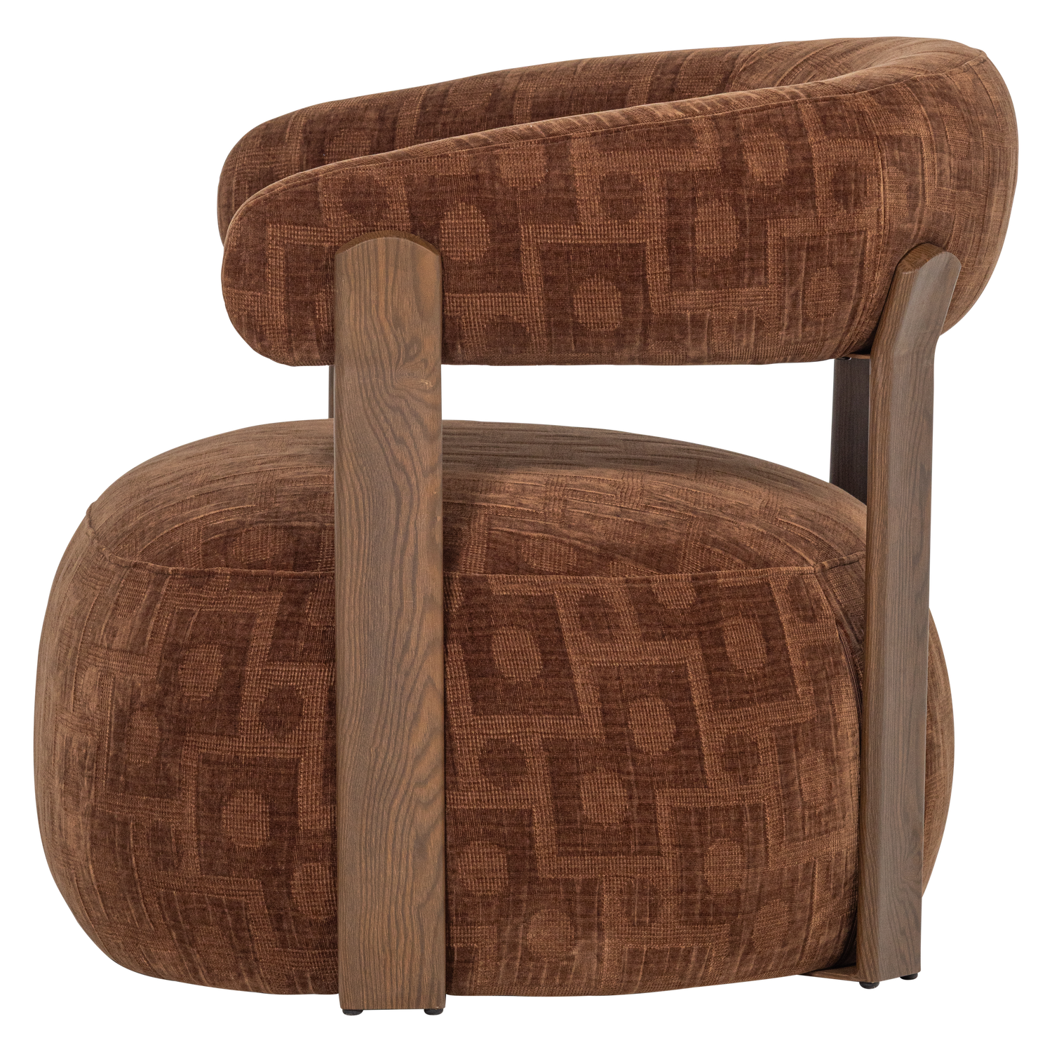 Fauteuil FOON bruin