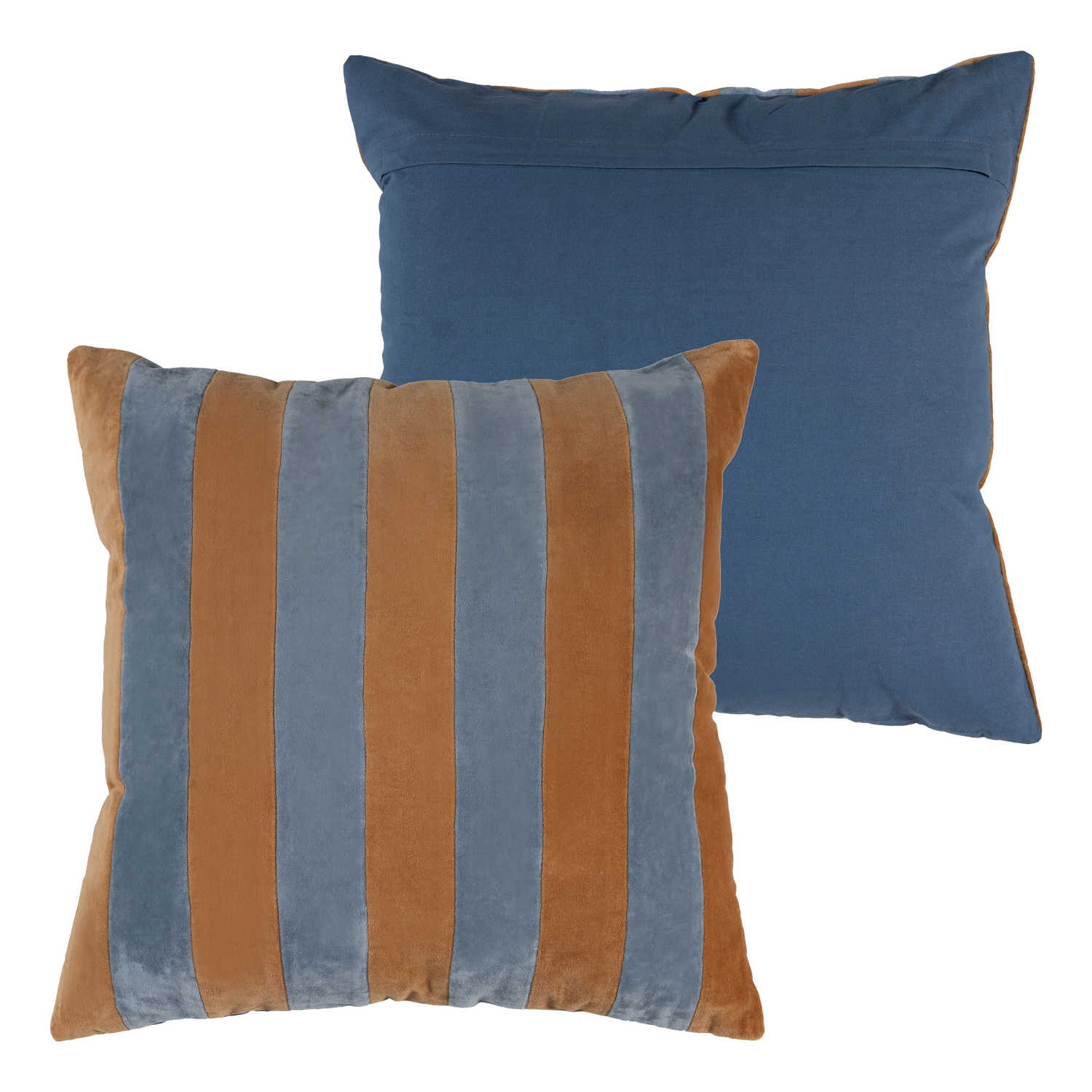 LIRA Cushion Set Blue with Orange