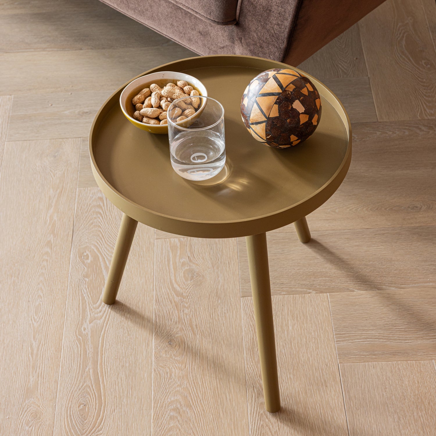 SASHA honingkleurige tafel