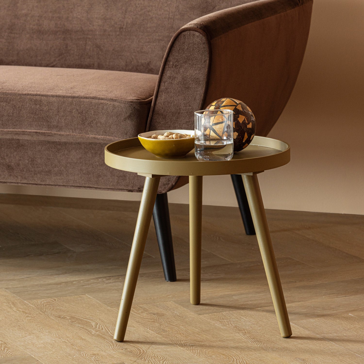 SASHA honingkleurige tafel