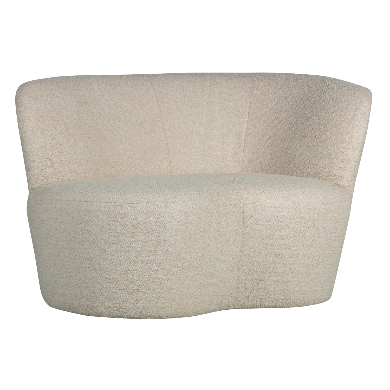 Right-facing Sofa STONE cream boucle