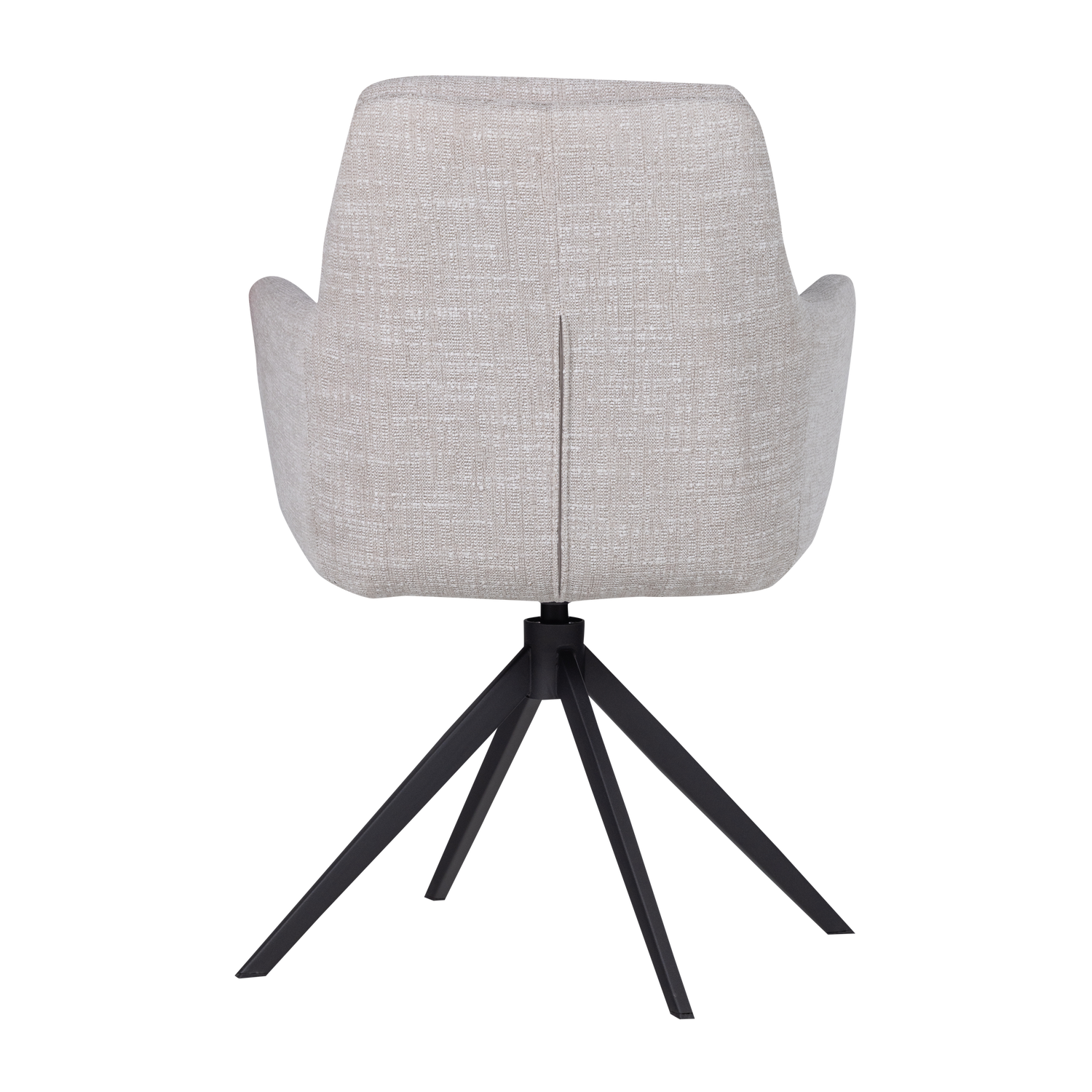 GRANT Swivel Chair in Gray-Beige Mélange