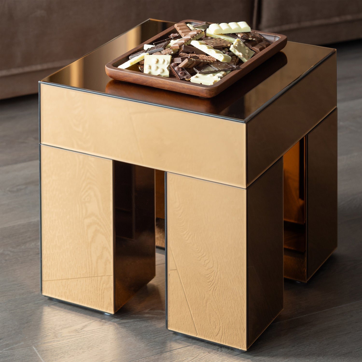 Set von Tabletts TRAYLA Mango-Holz
