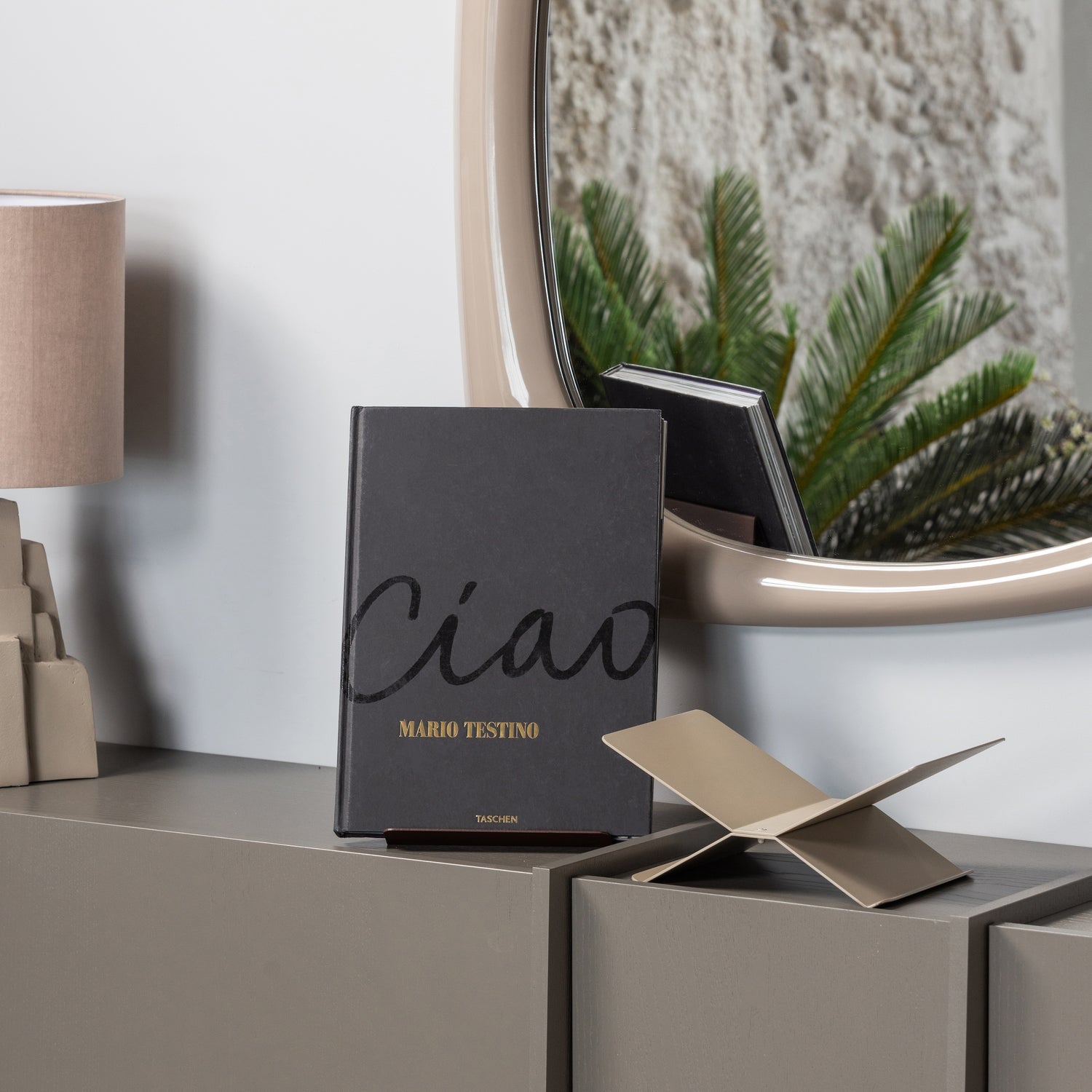 Boeksteun BROOK beige