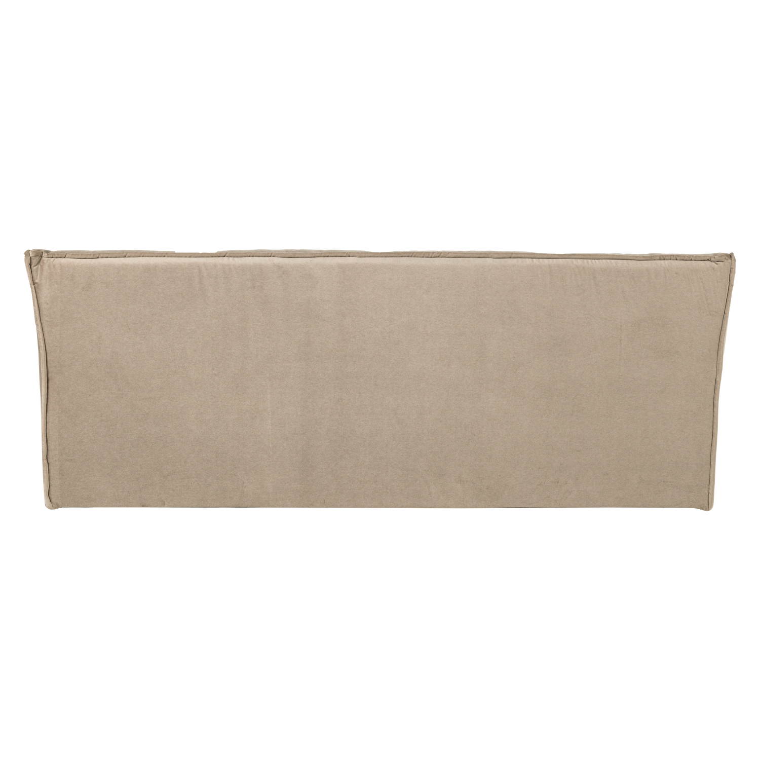 Sofa van fluweel CLUSTER - module voor 3 personen zandkleurig