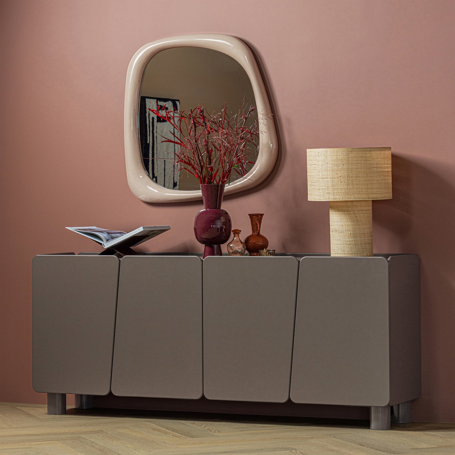 ROOT Chest of Drawers in Truffle Brown