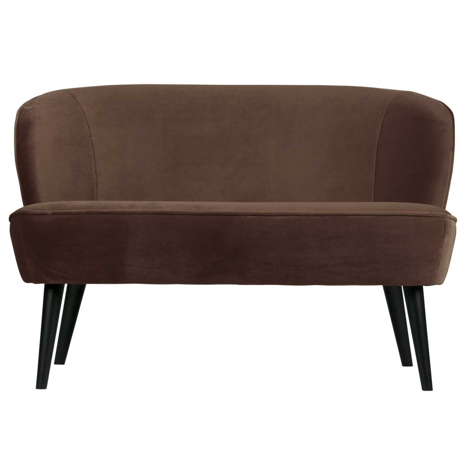 Velvet Sofa SARA Chocolate