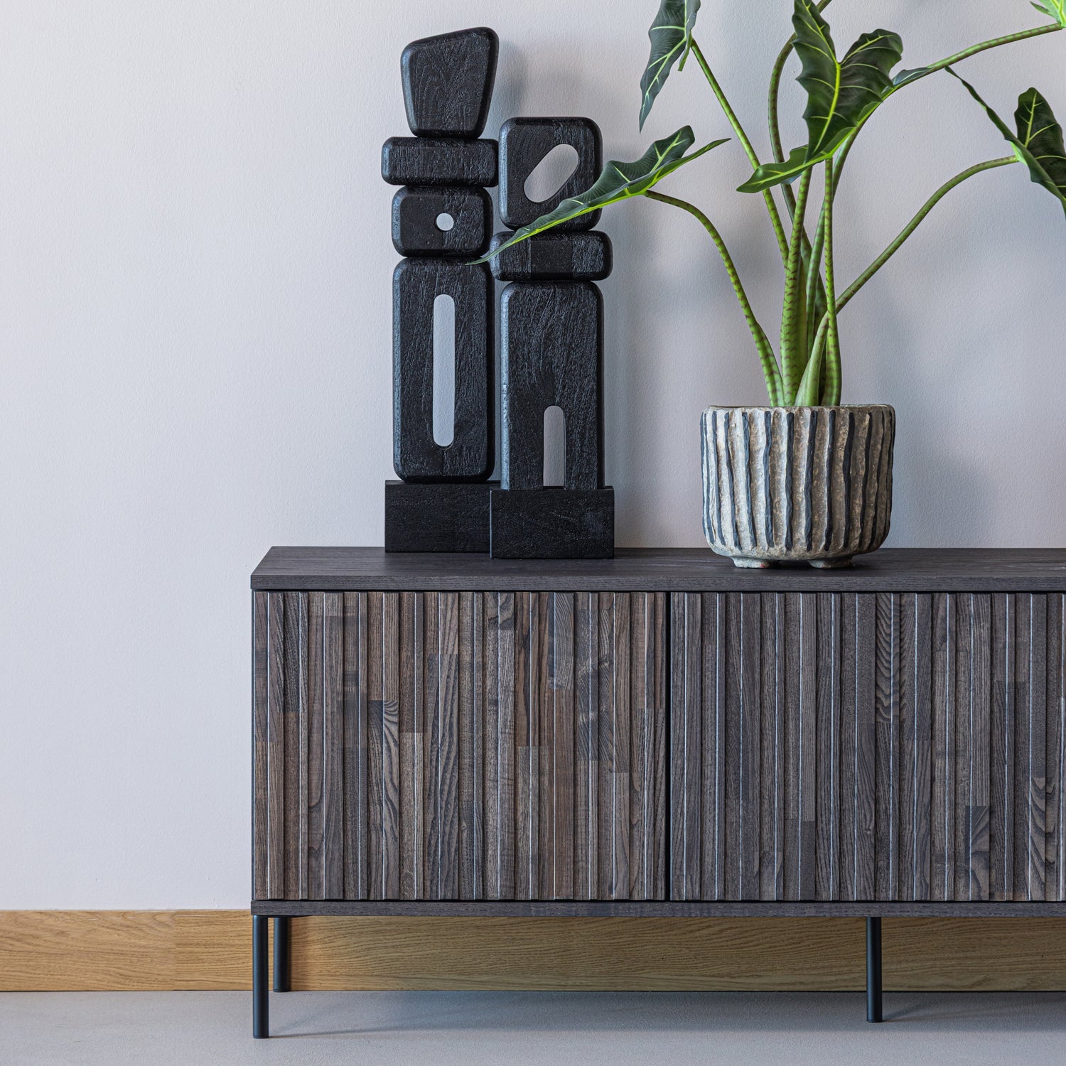 Decoratieset ISAN donkerbruin