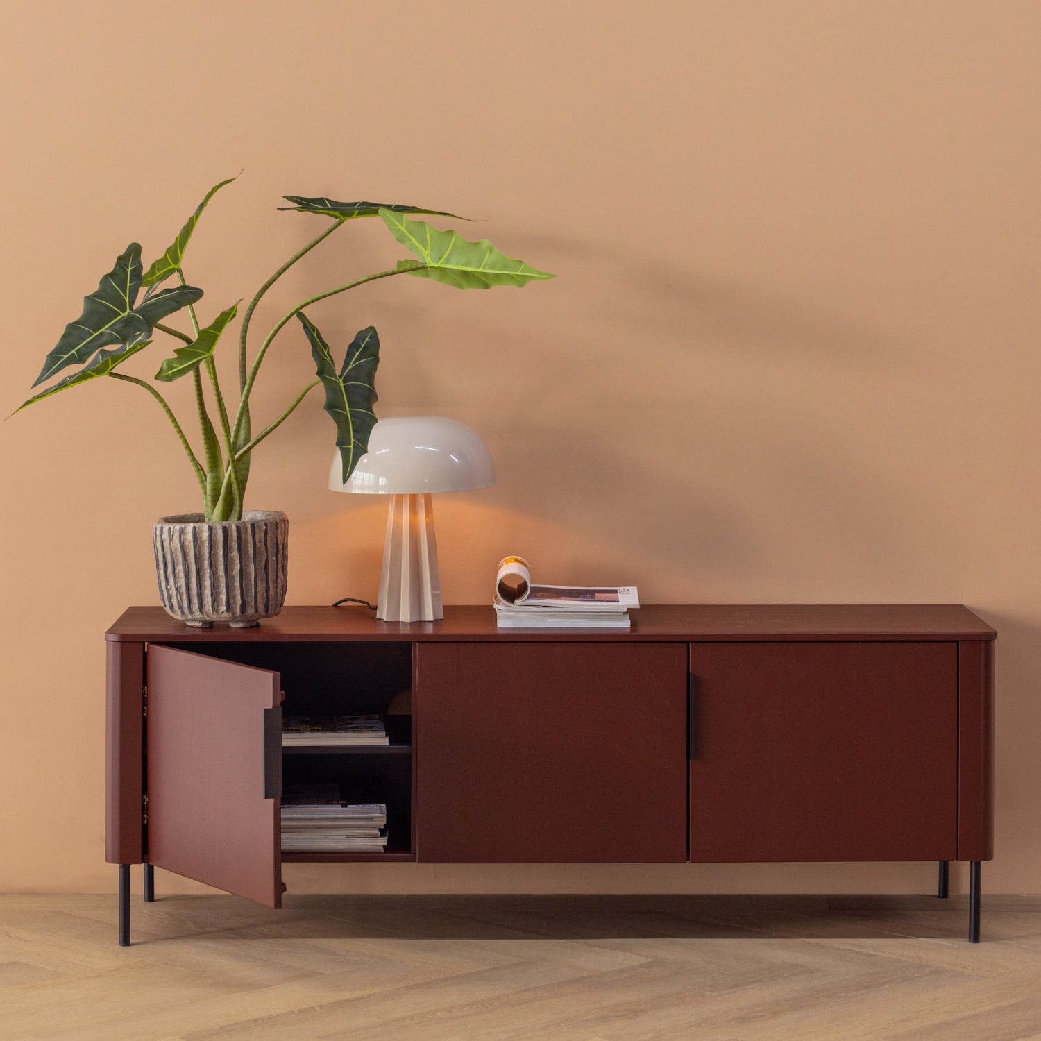 RTV-kast GUNNAR bordeaux