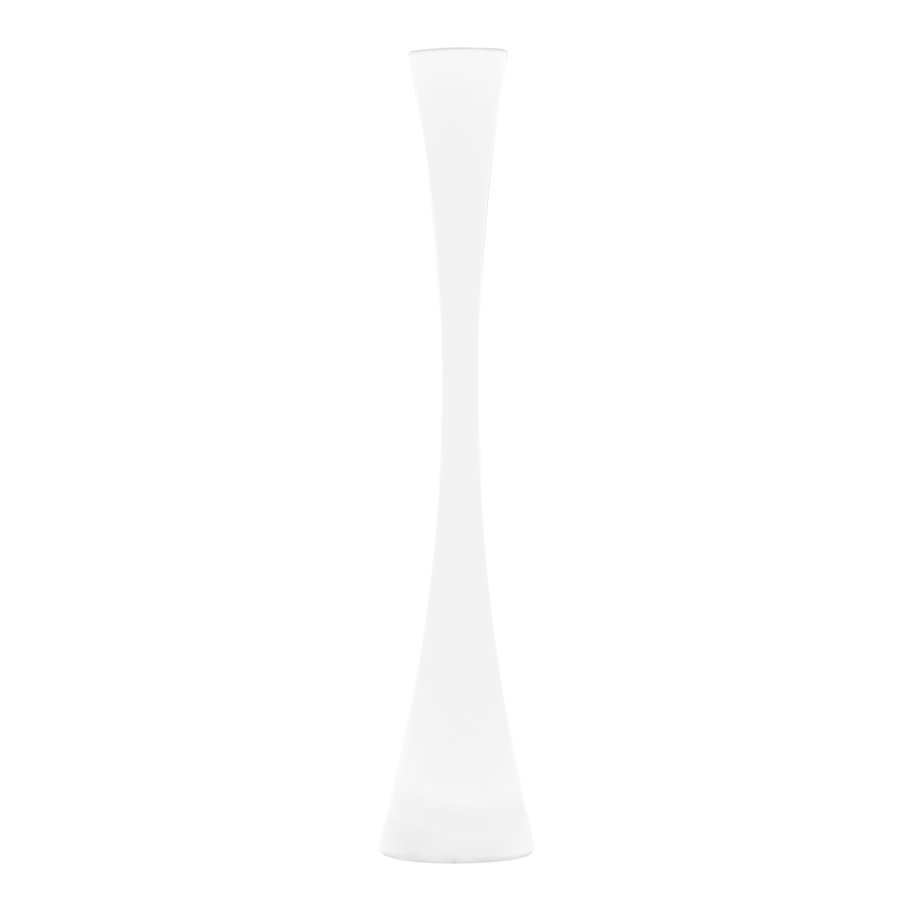 BICONICA Vloerlamp in glanzend wit