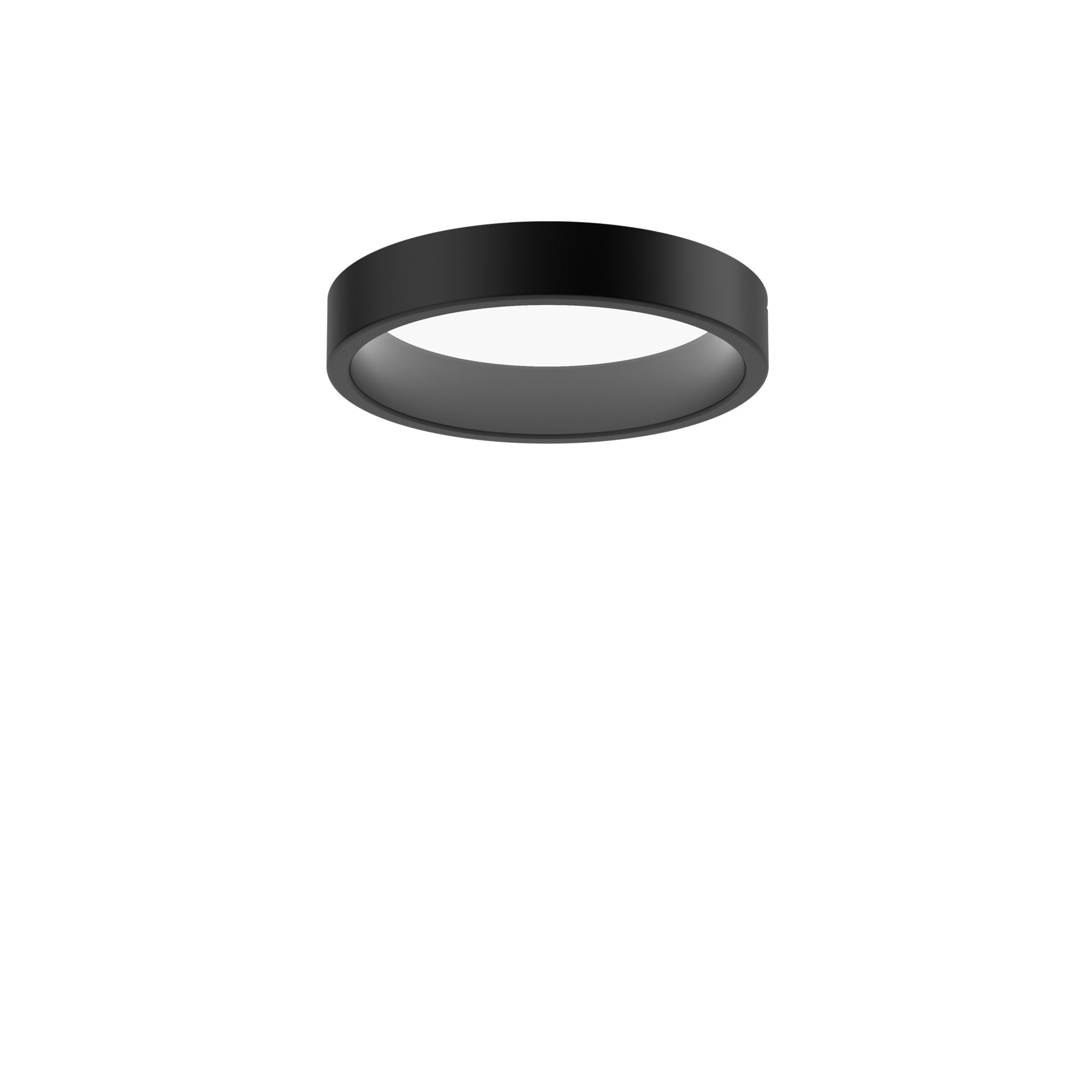 Deckenleuchte LP CIRCLE SEMI-RECESSED schwarz
