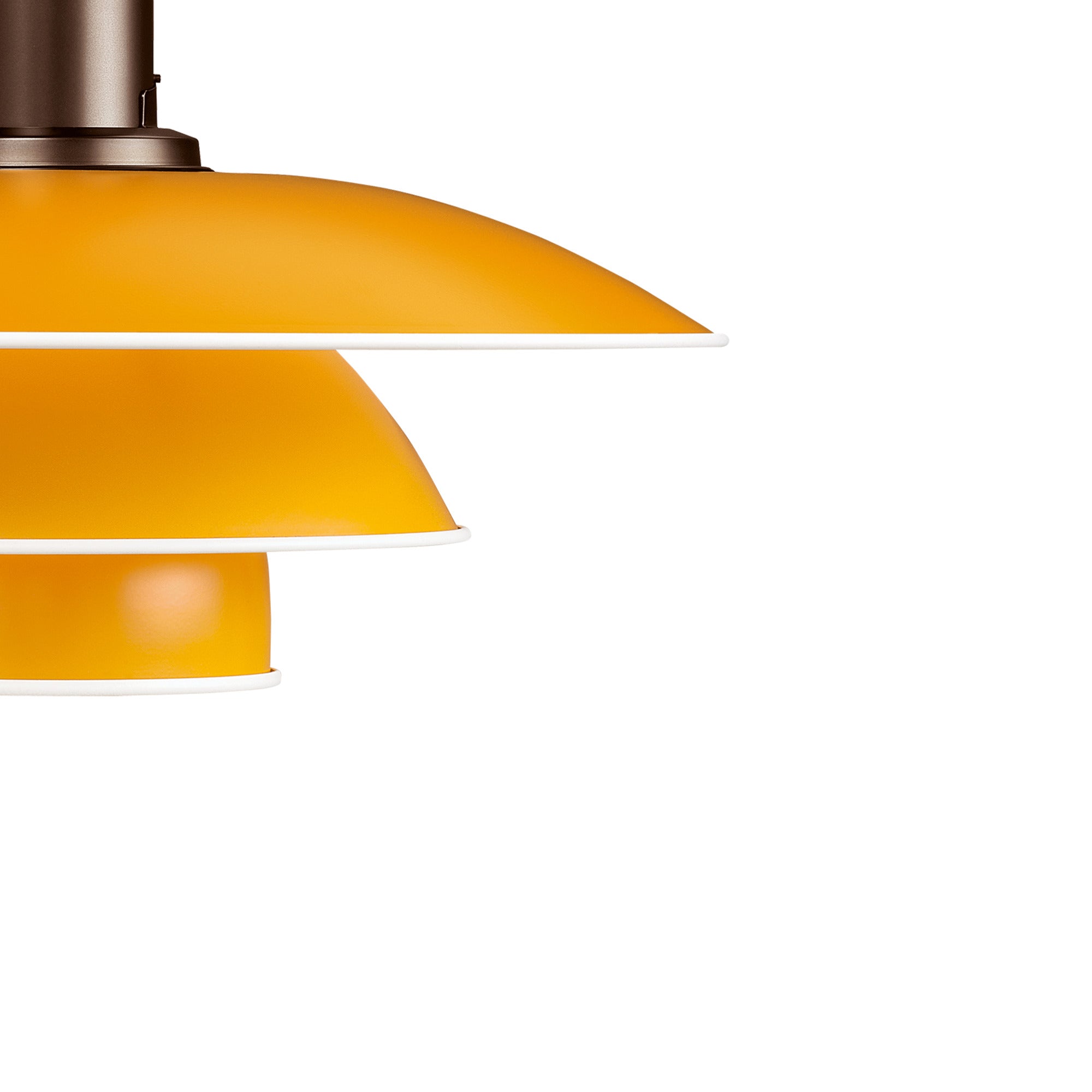 PH 3½-3 METAL yellow pendant lamp