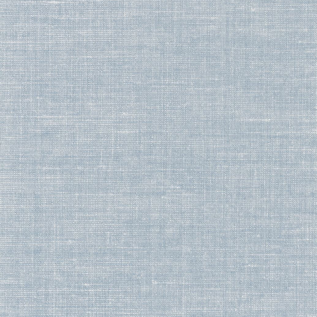 Structural wallpaper resembling canvas LINUM - SKY blue