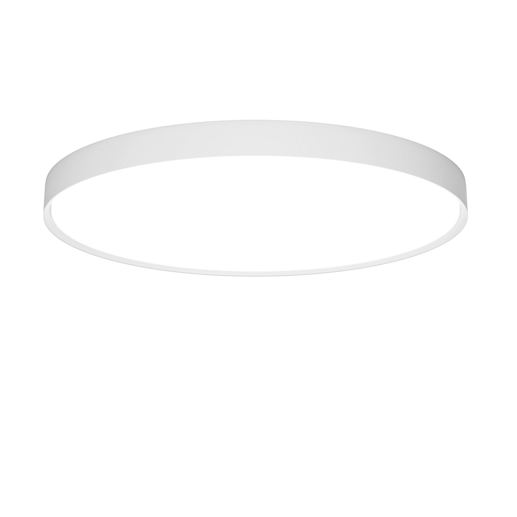 Plafon podtynkowy LP SLIM ROUND SEMI-RECESSED biały