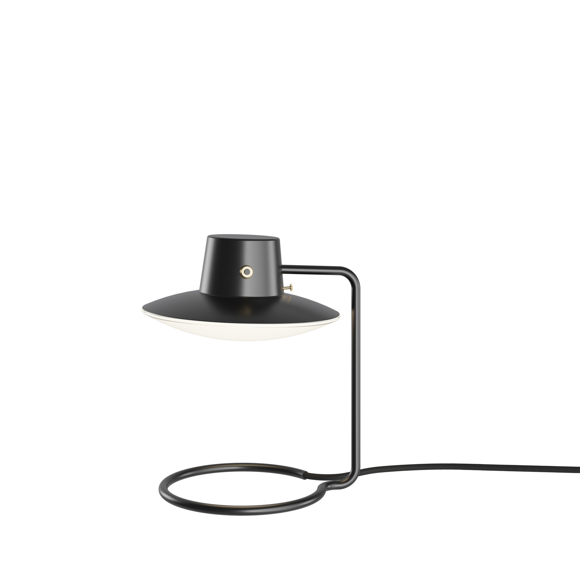 AJ OXFORD black table lamp