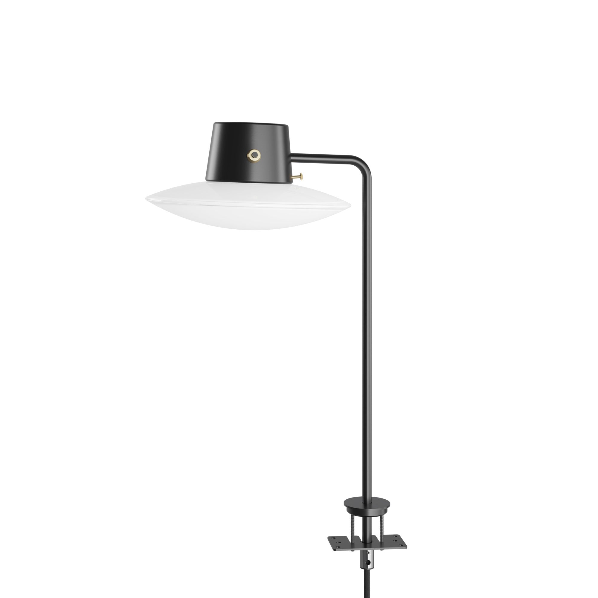 Tischlampe AJ OXFORD schwarz mit weißem Finish
