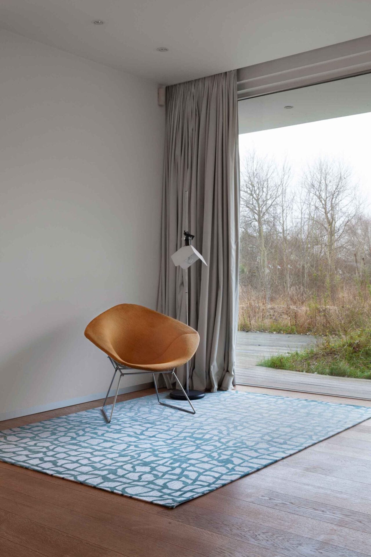 Vloerkleed DEDALO BLAUW MARINE grijs-blauw