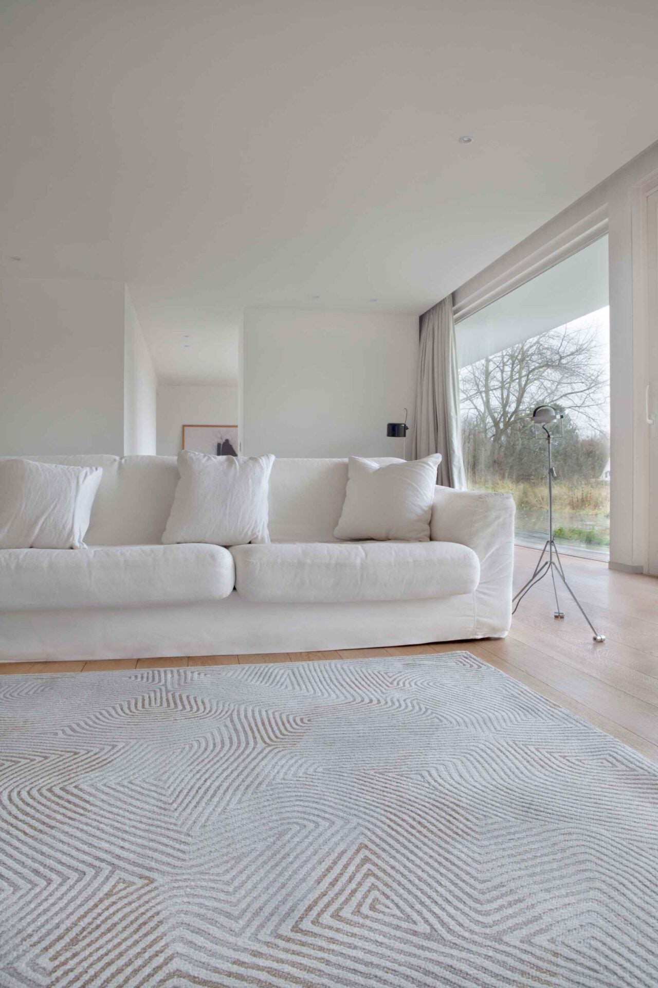 Vloerkleed CORAL OYSTER WIT wit-beige