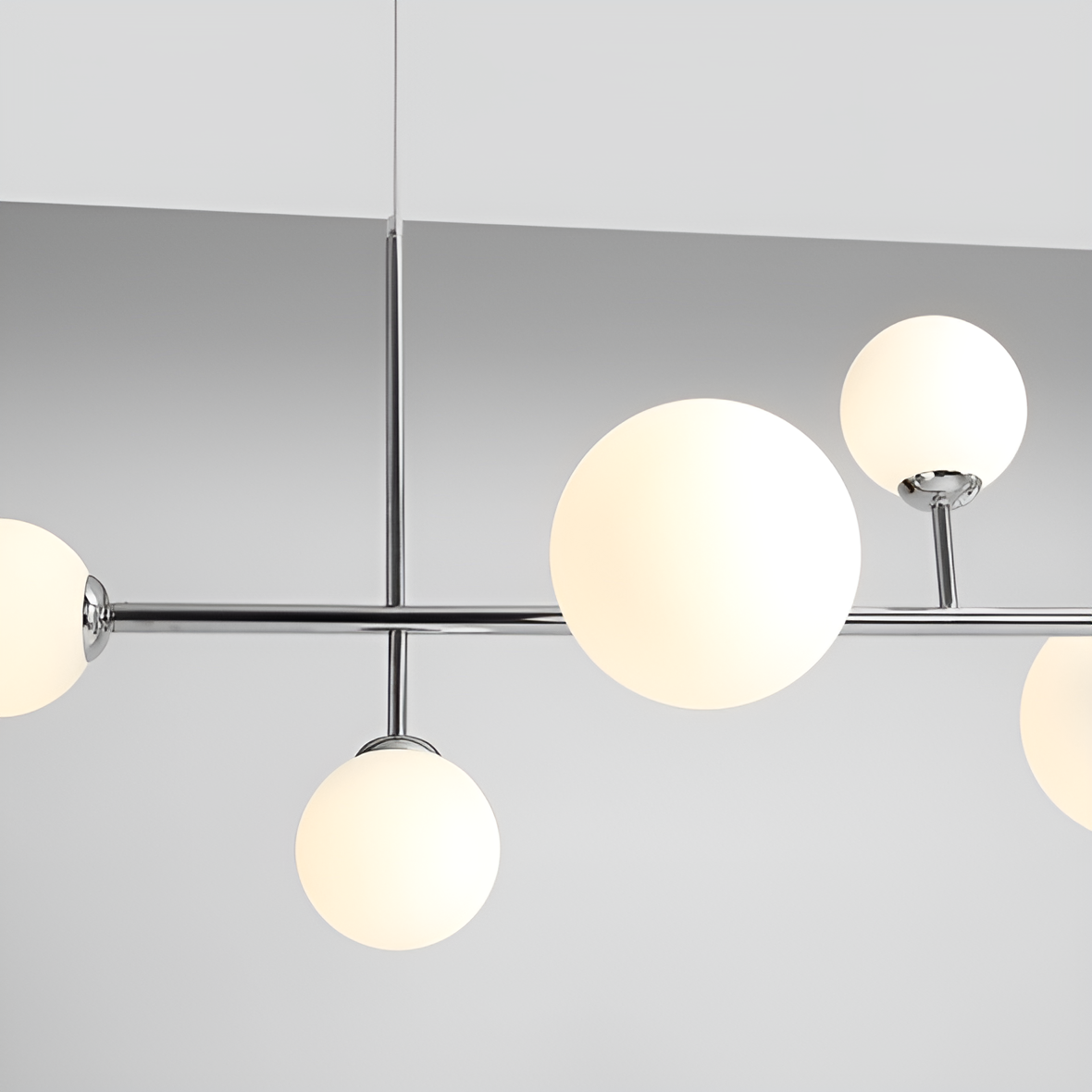 Hanglamp DIONE HEXA verchroomd