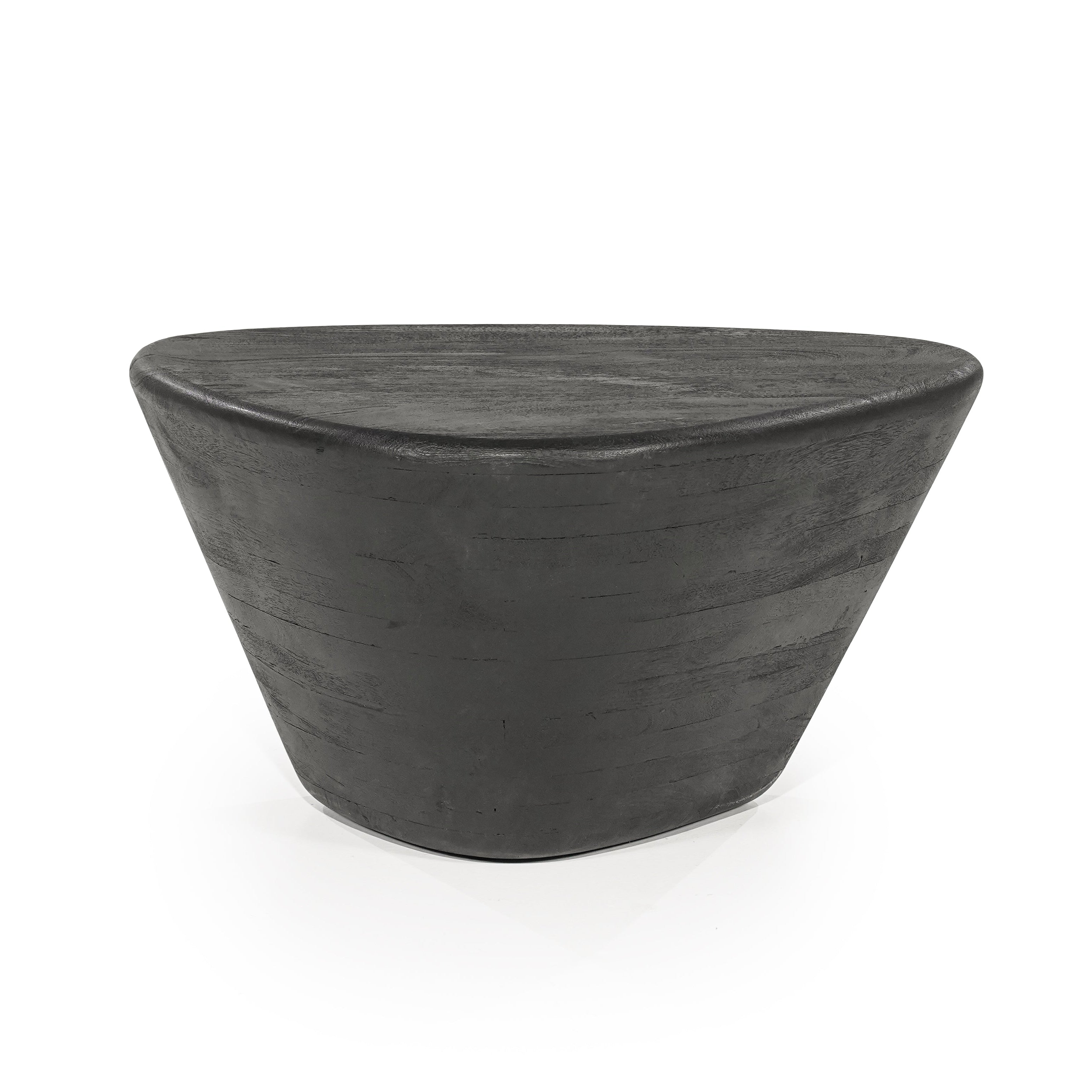 MILA koffietafel zwart mango hout