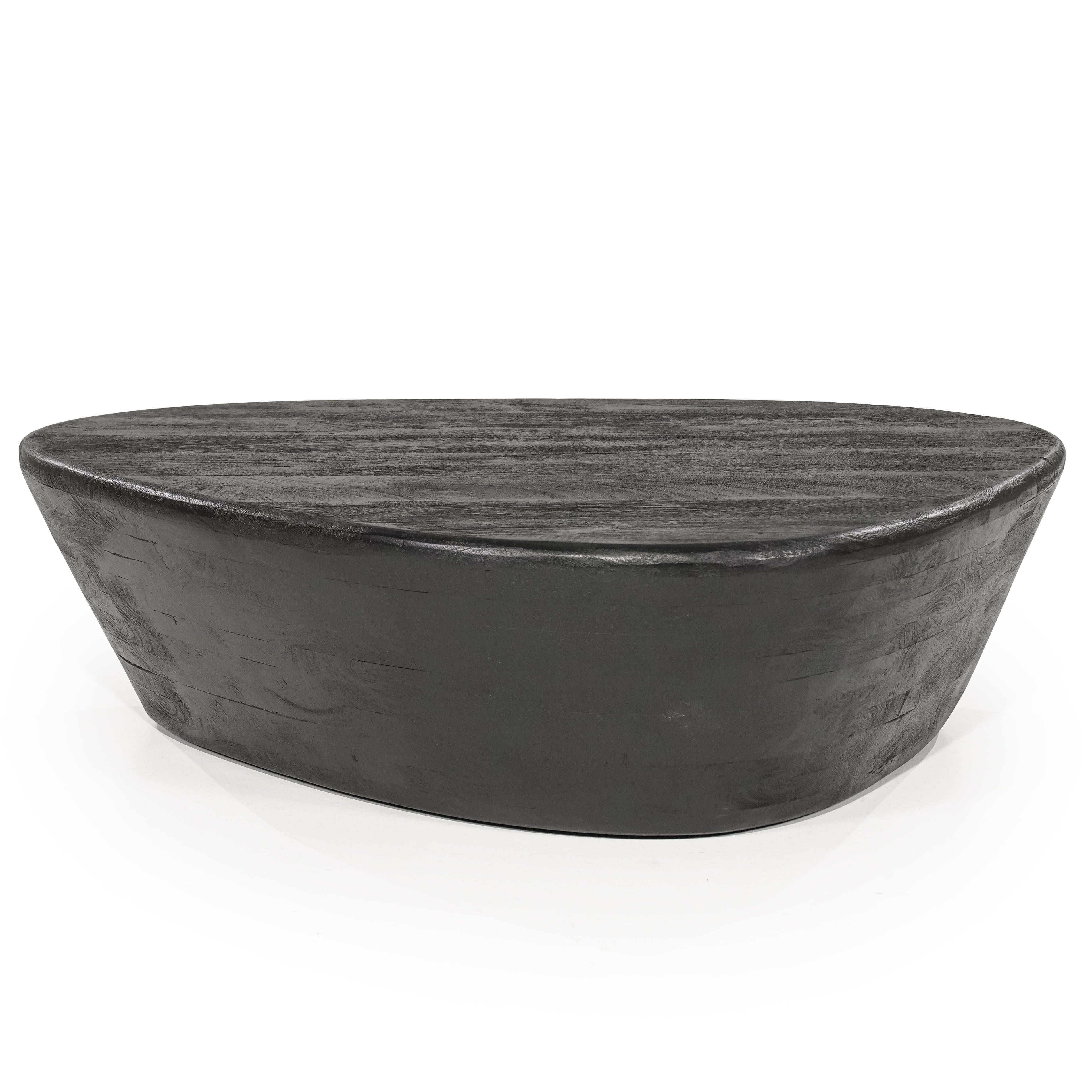 MILA koffietafel zwart mango hout