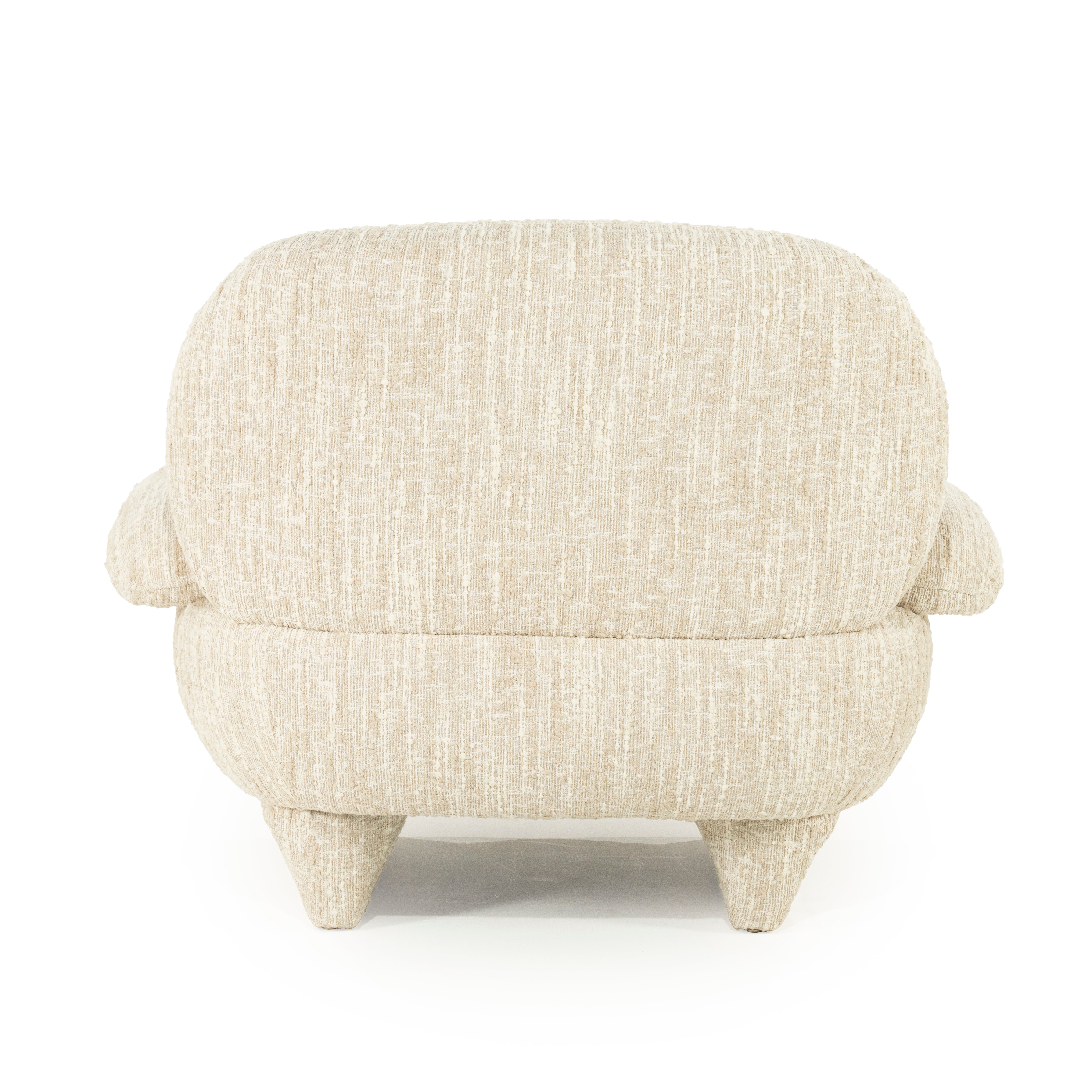 JAYDEN Beige Armchair