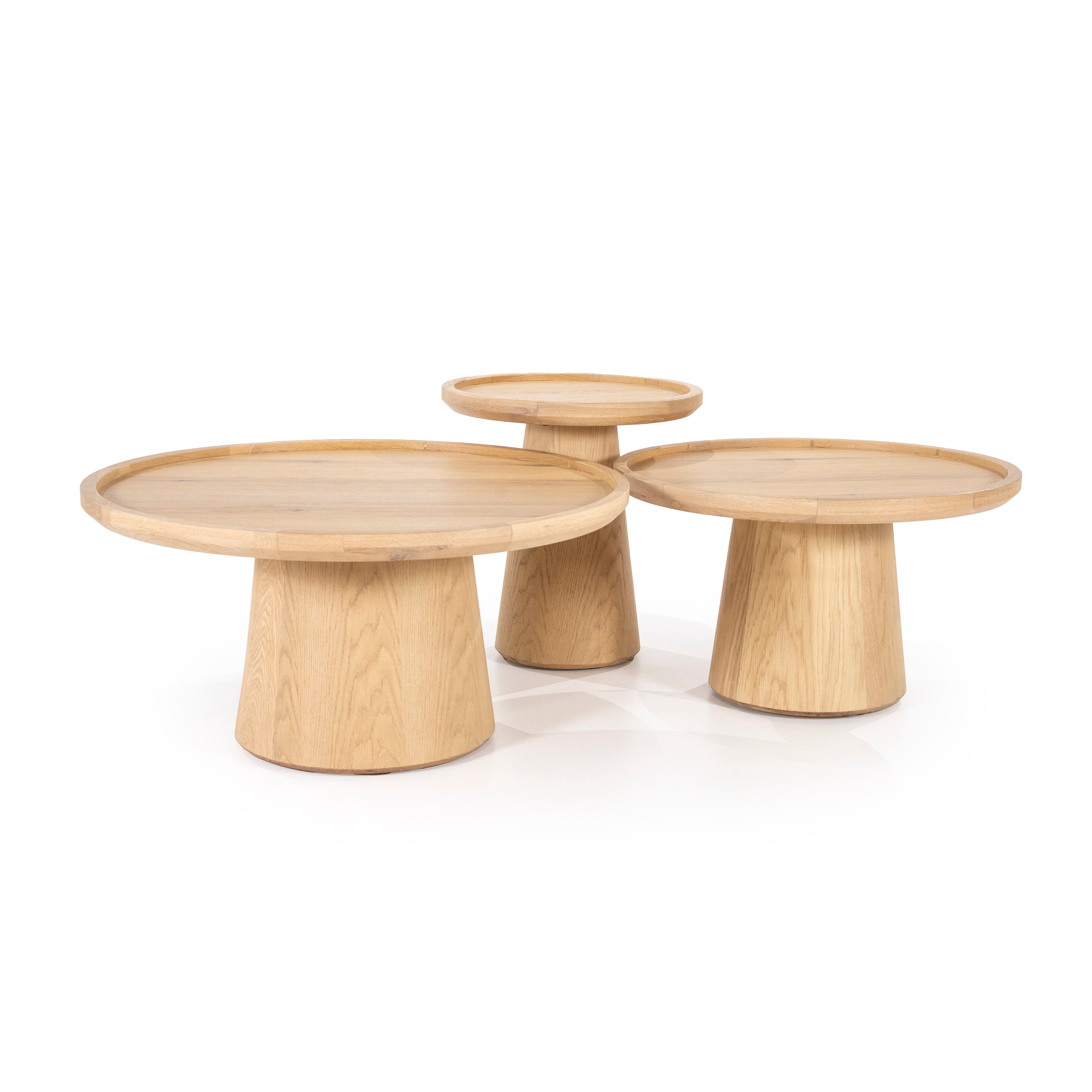 LEIA eikenhouten salontafel