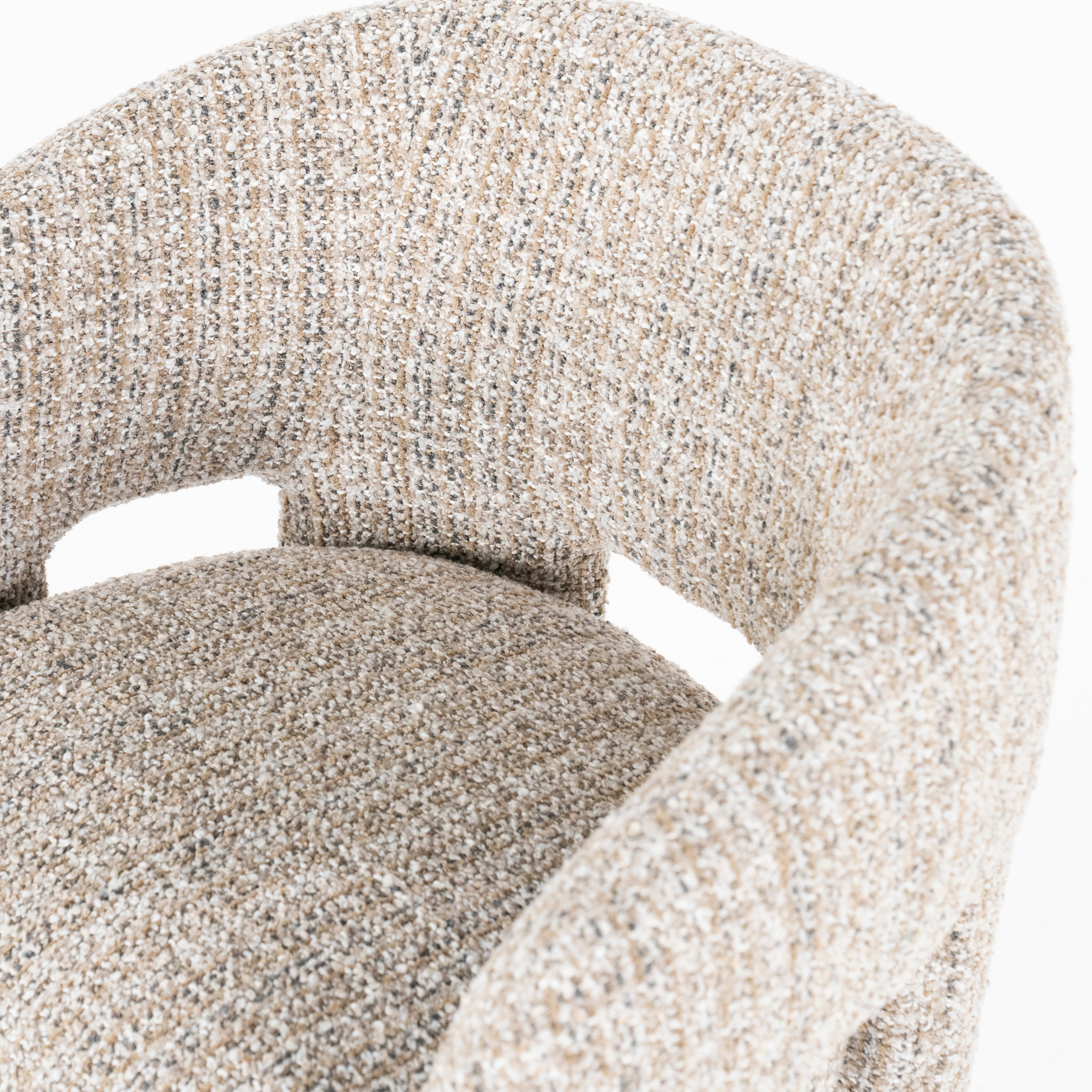 Fauteuil met armleuningen HAMILTON taupe