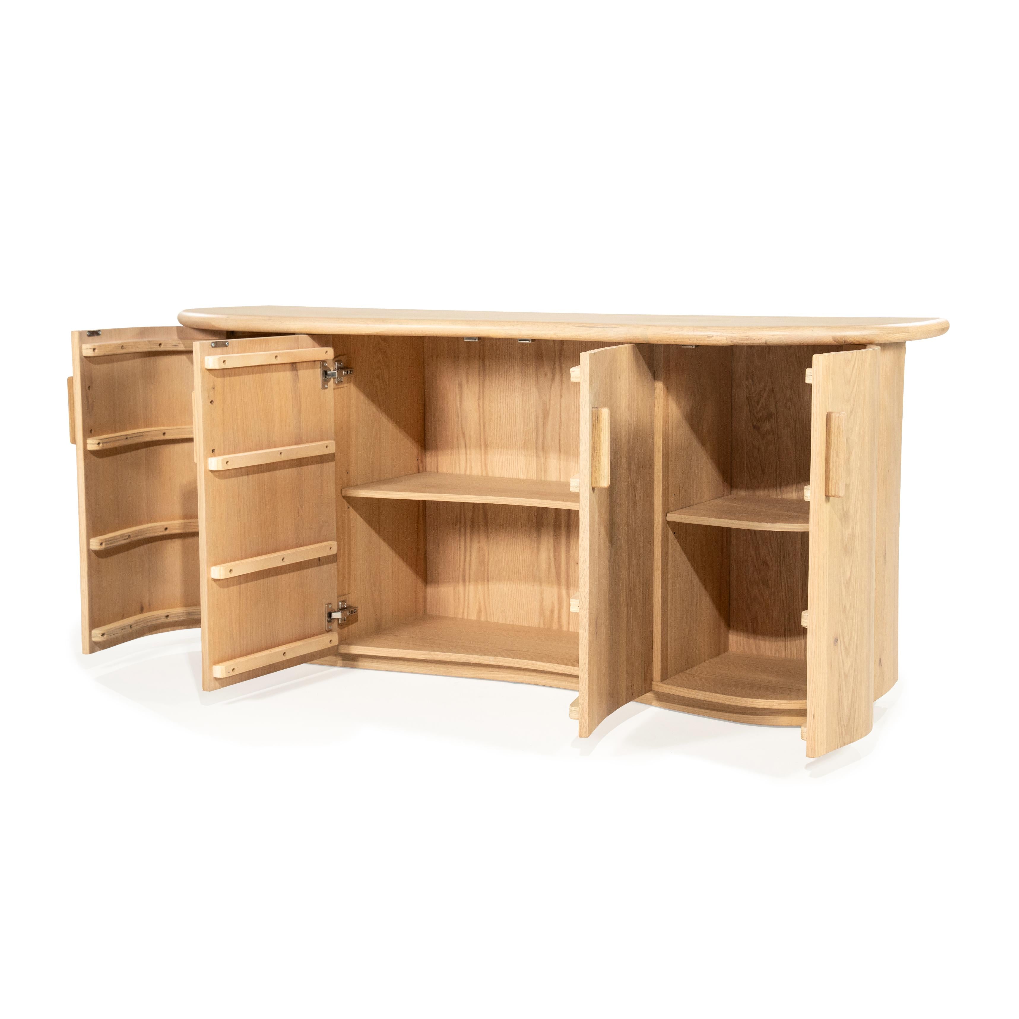 Commode JOSH eikenhout