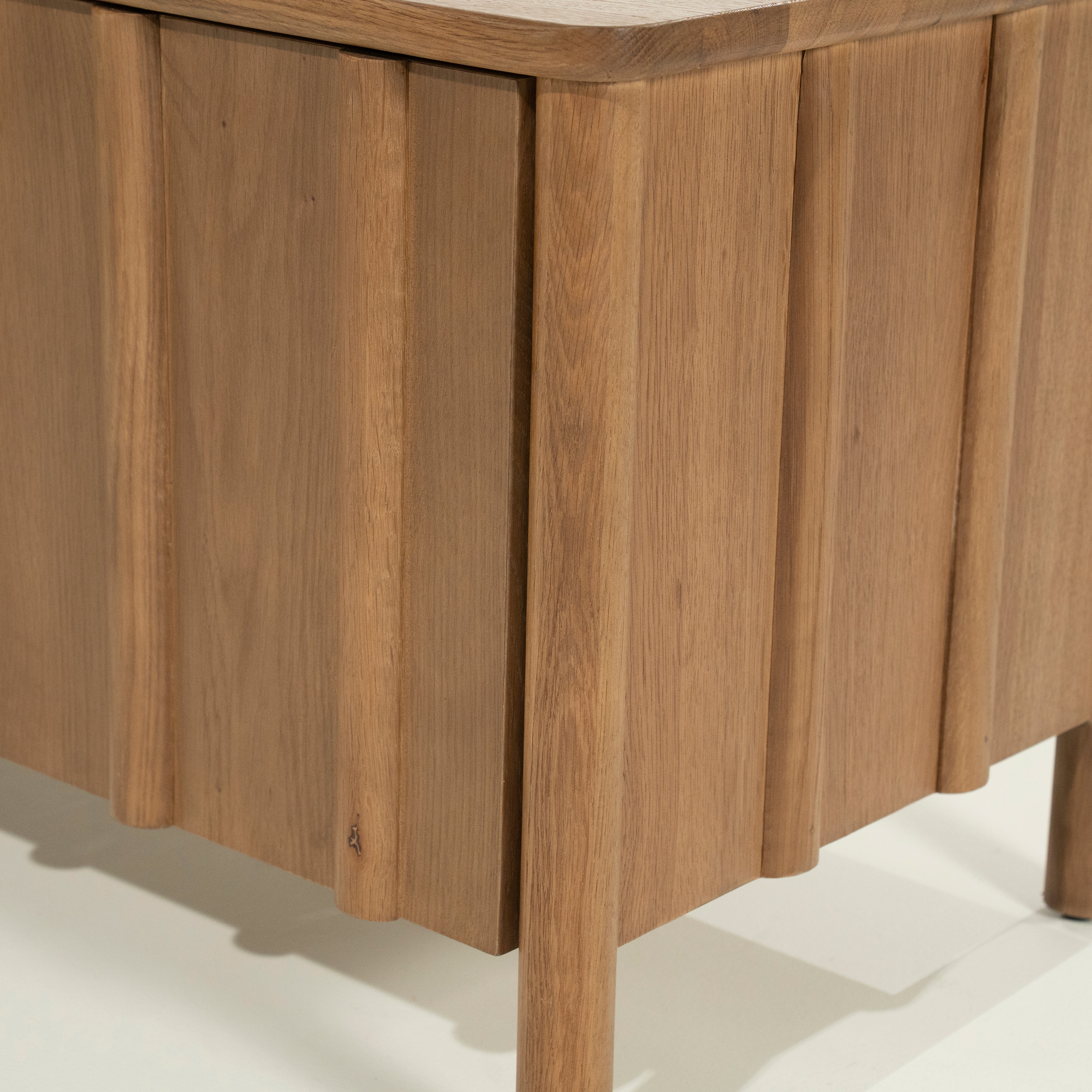 TV-meubel JAKE donker eikenhout