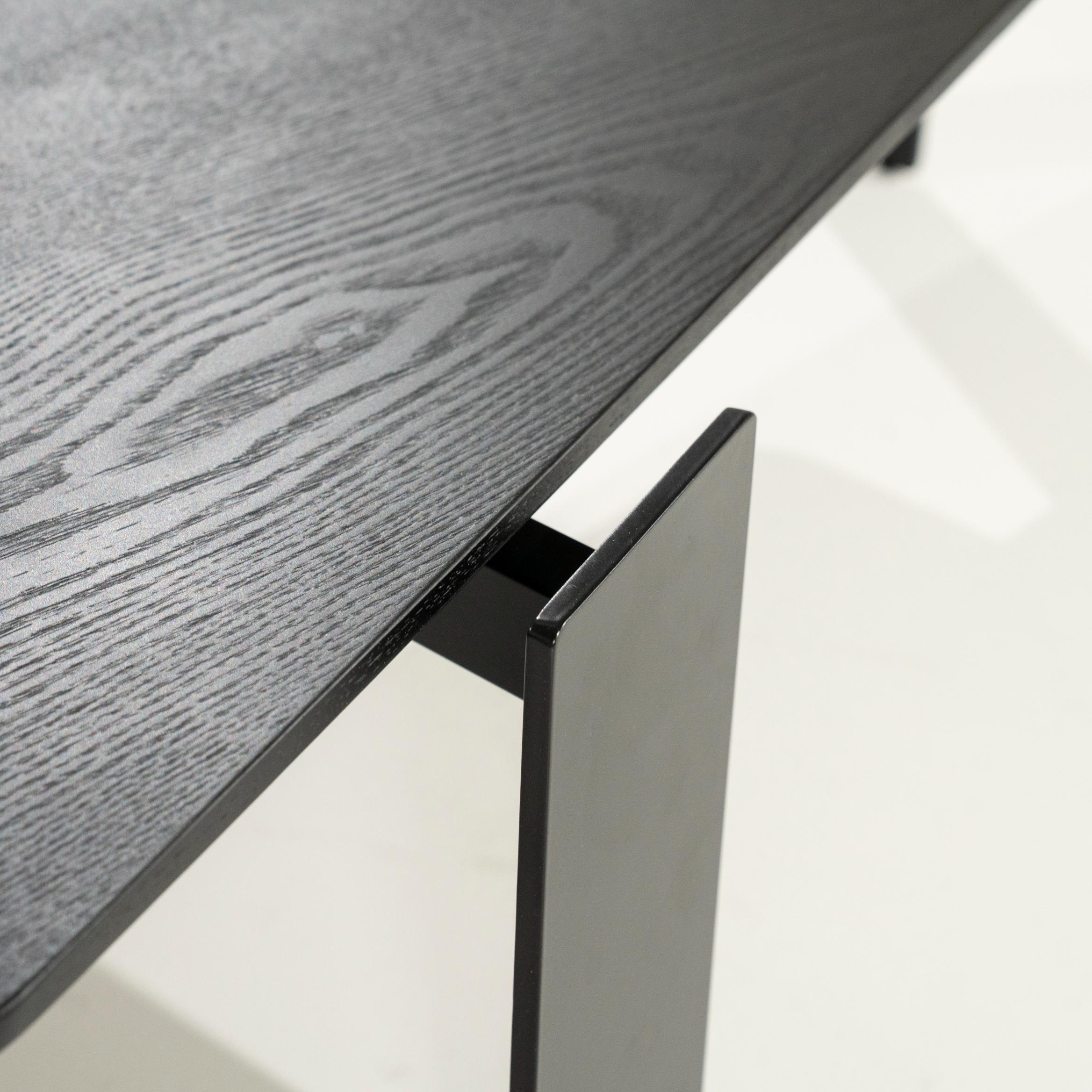 Koffietafel ROBERT zwart esdoornfineer