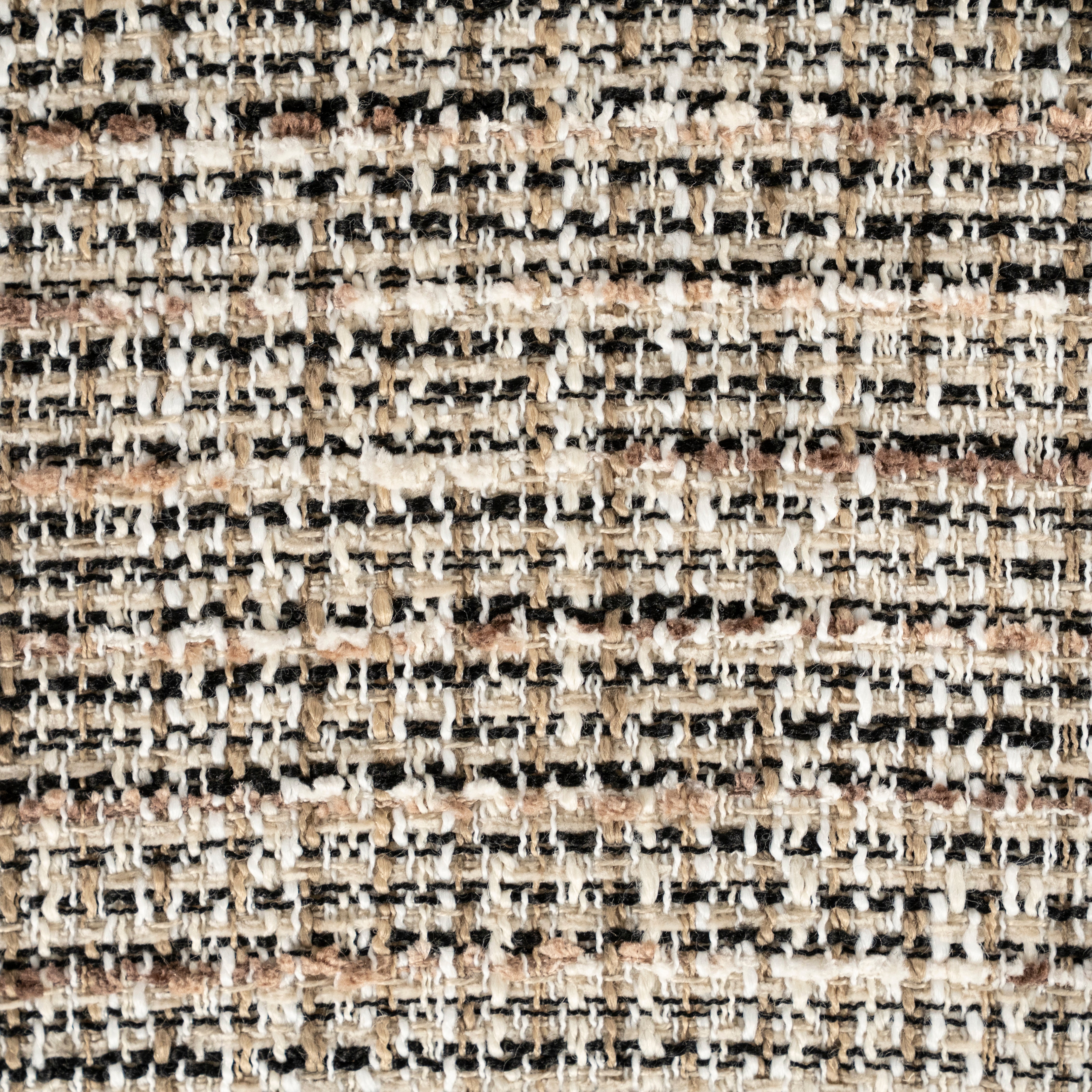 Sessel MICHA taupe mit Eichenbasis