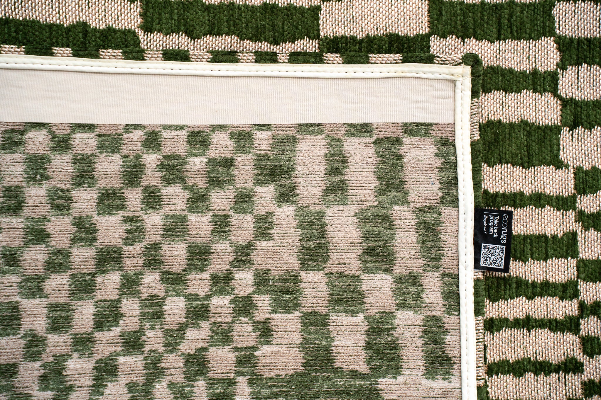 Vloerkleed BERBER OASIS groen-beige