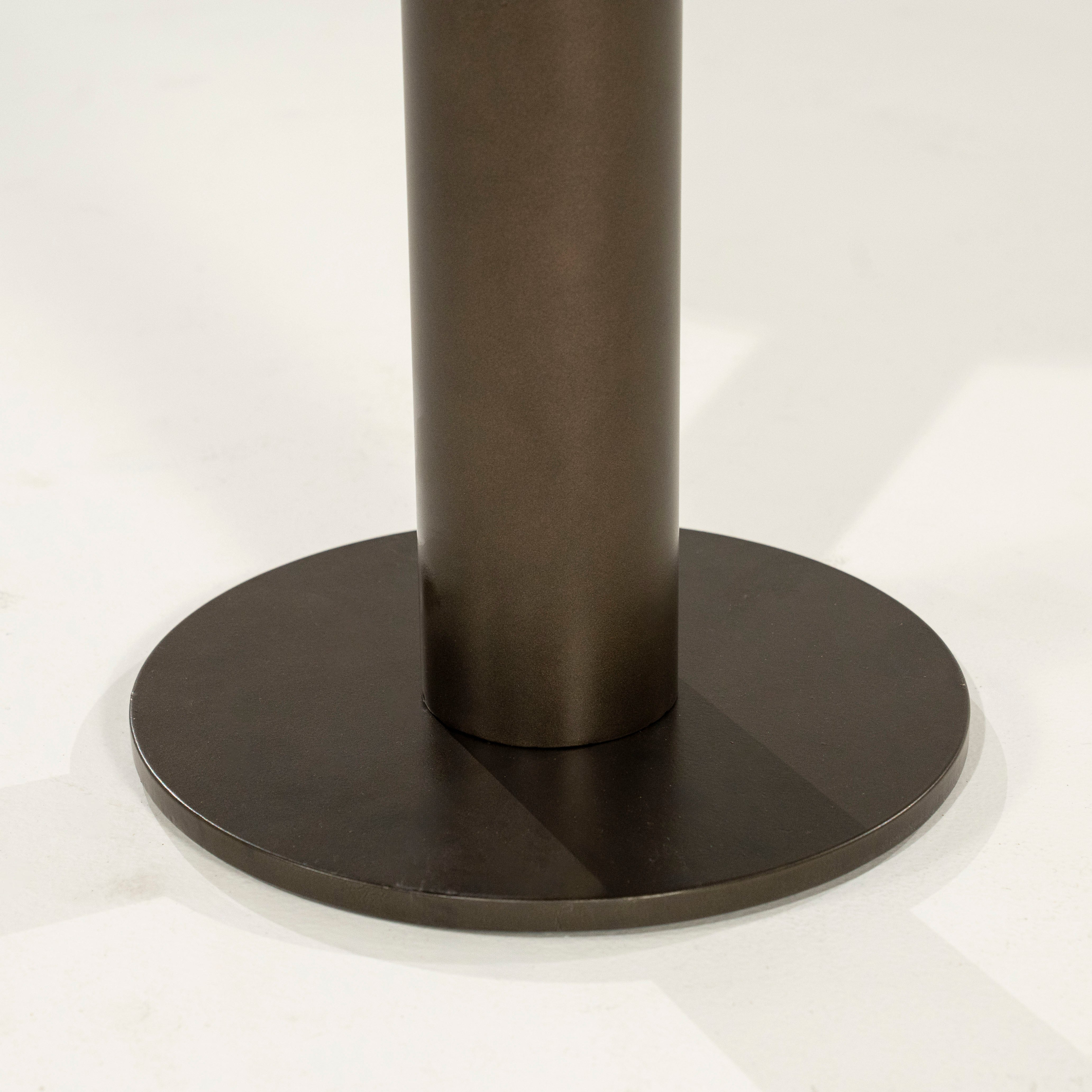 LUIGI Side Table Brown Marble