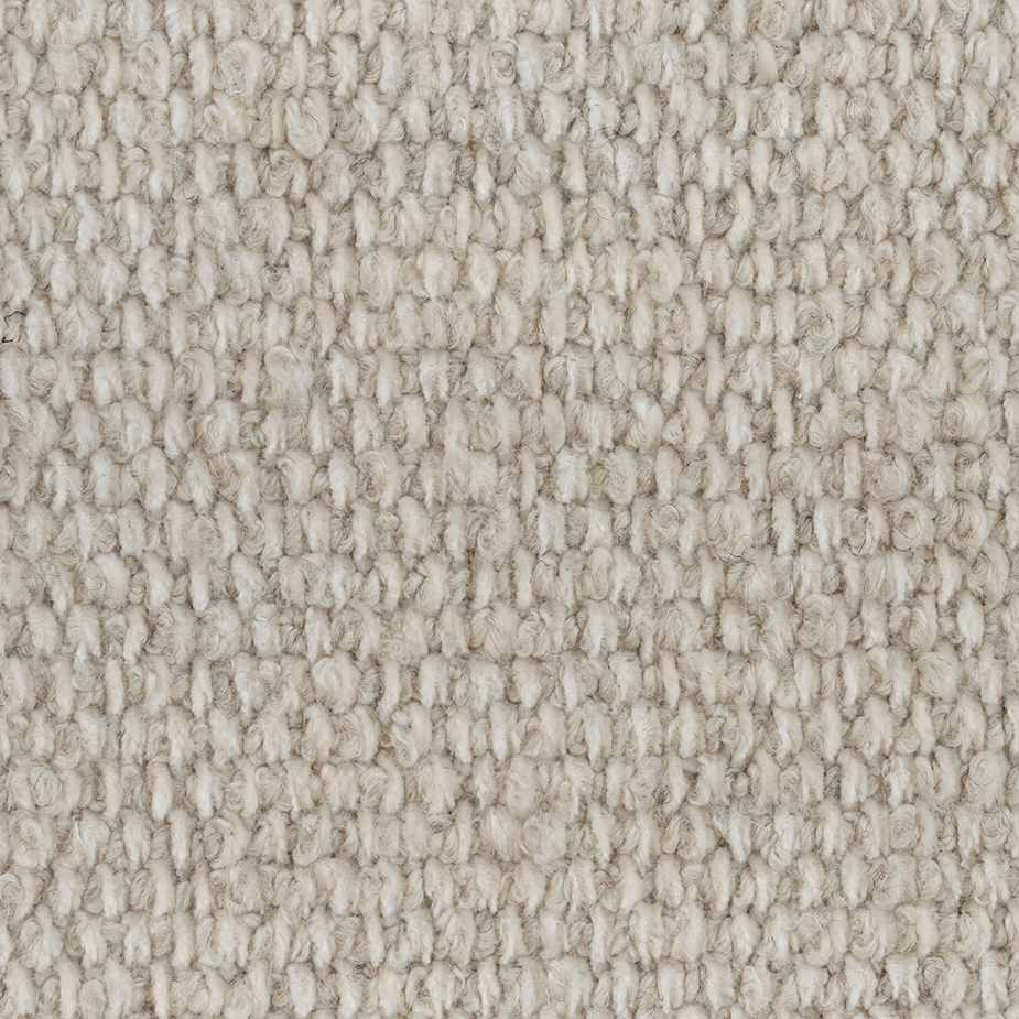 Sofa 3-zits LOFT lichtgrijze Wavy stof met zwarte basis