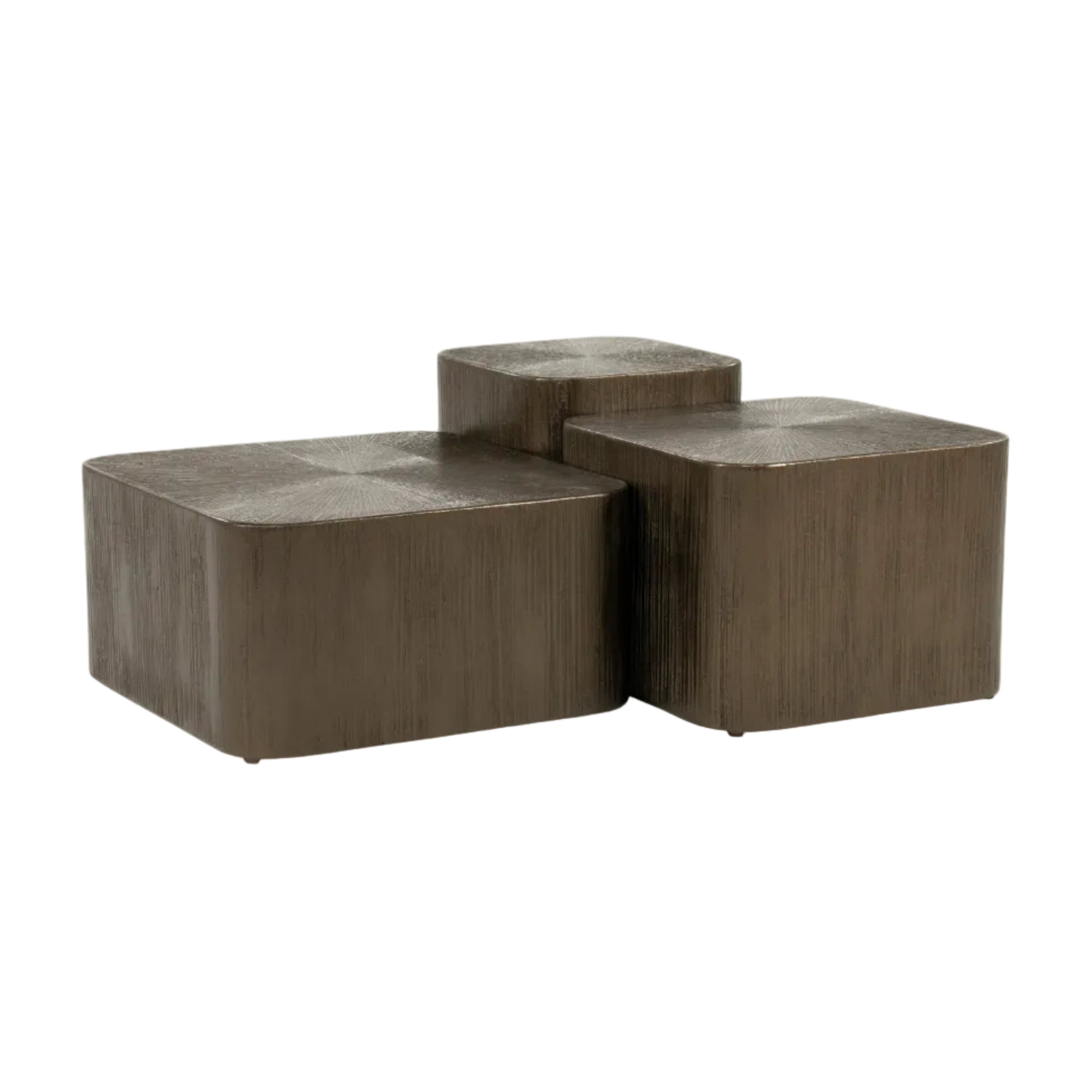 Salontafelset SILVA bruin