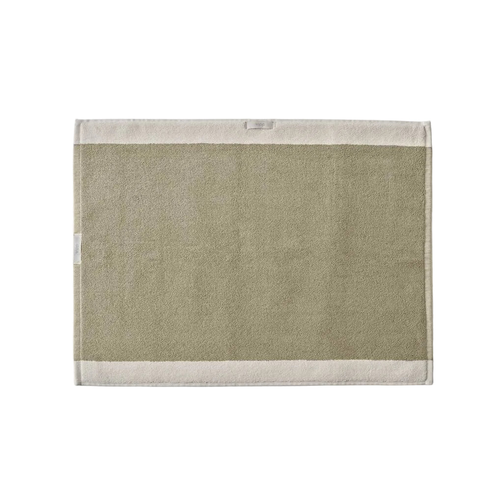 Badezimmermatte VIPP khaki Baumwolle