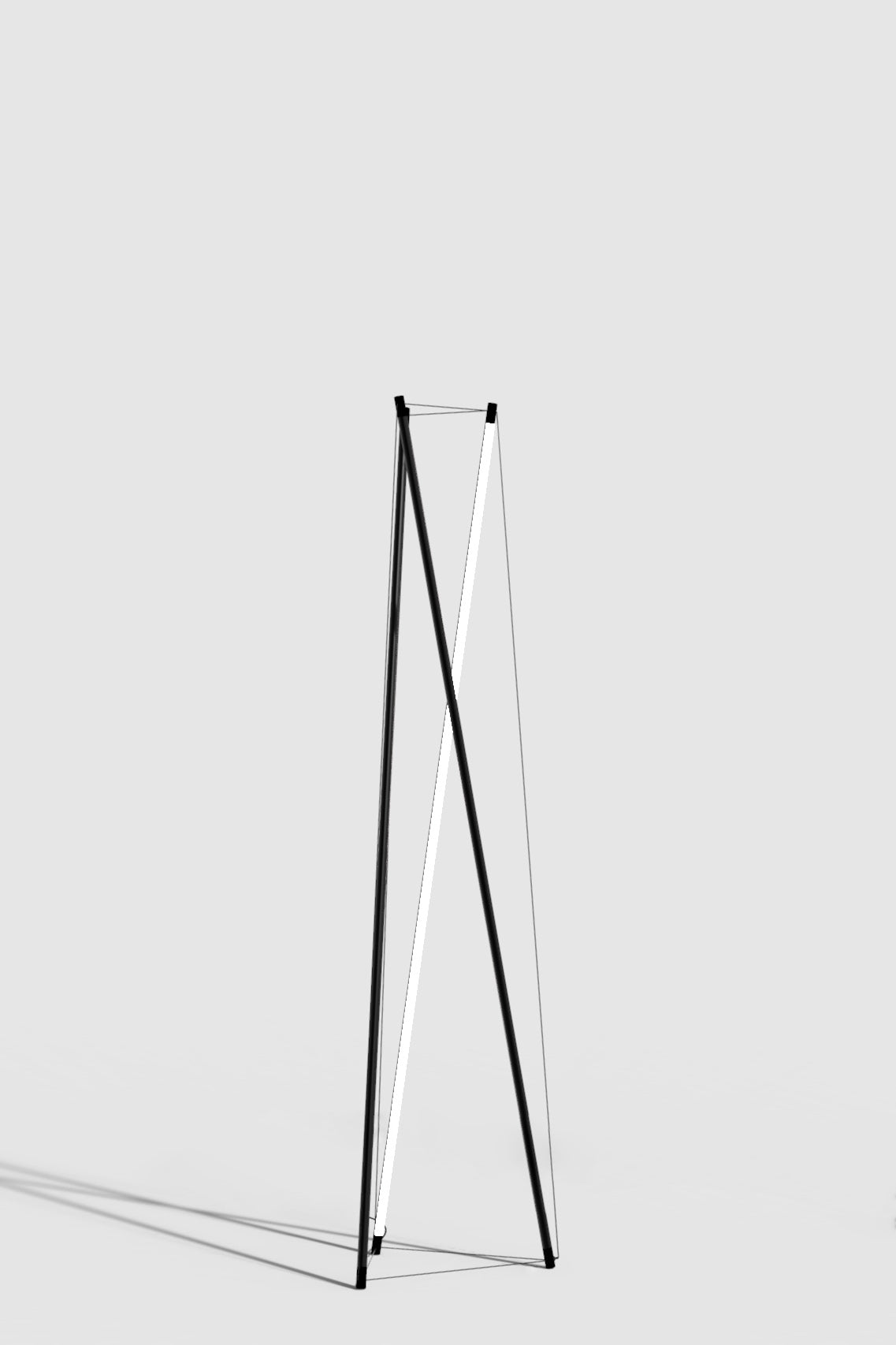 Vloerlamp TENSO zwart
