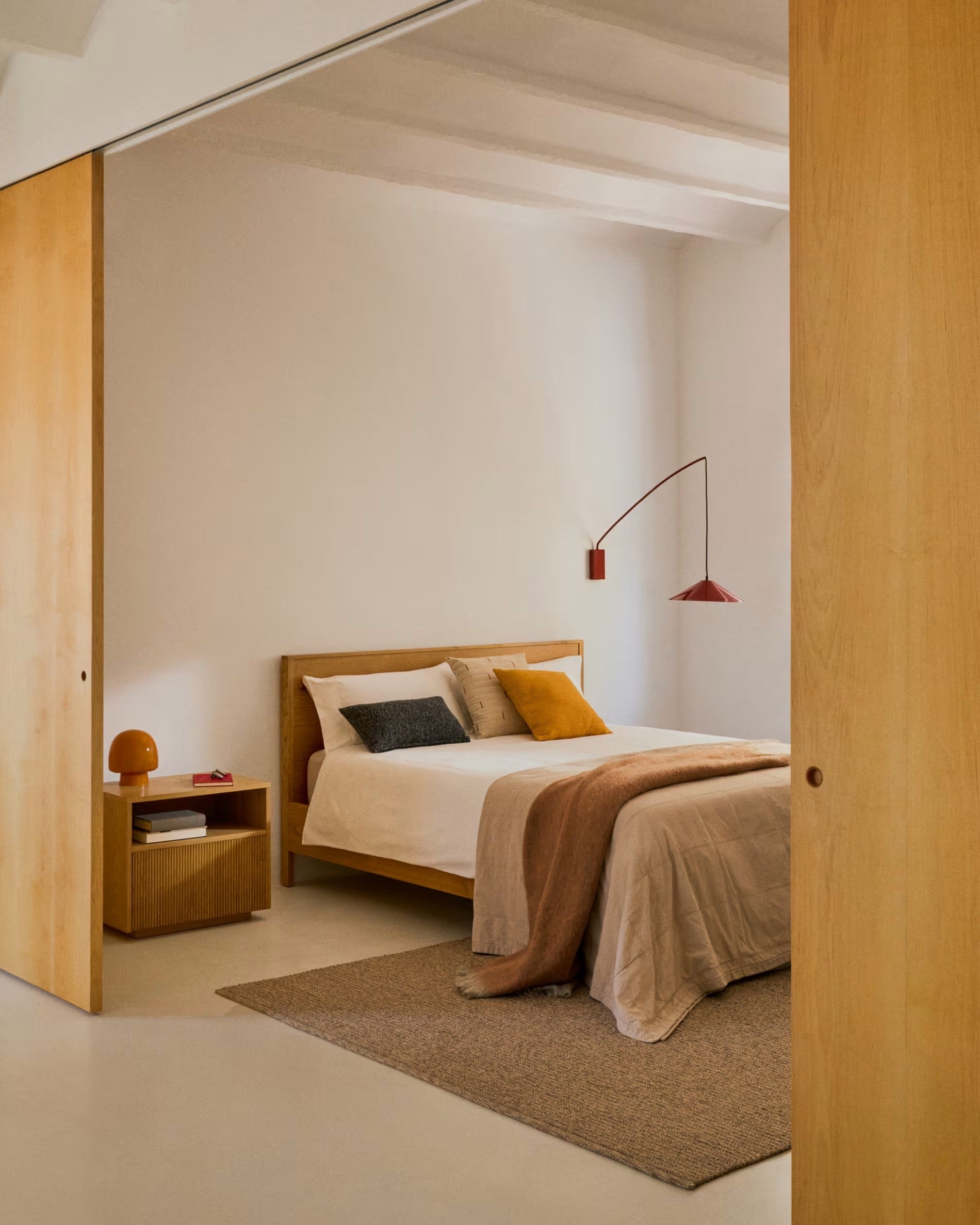 Nachtkastje HELVINE eikenfineer