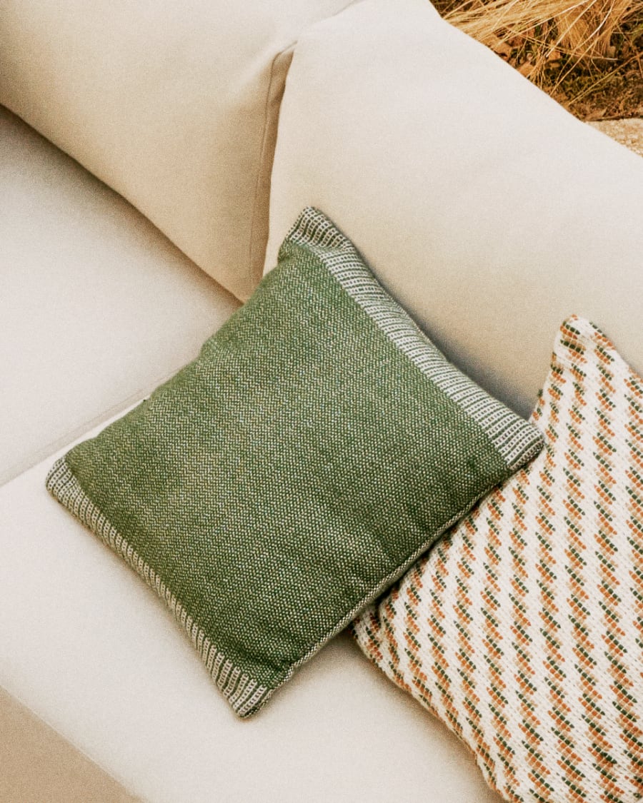 Delnar Green pillowcase
