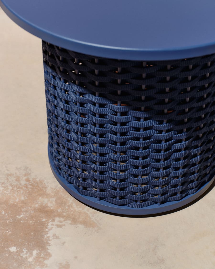 Tuin tafel SEDALIS blauw