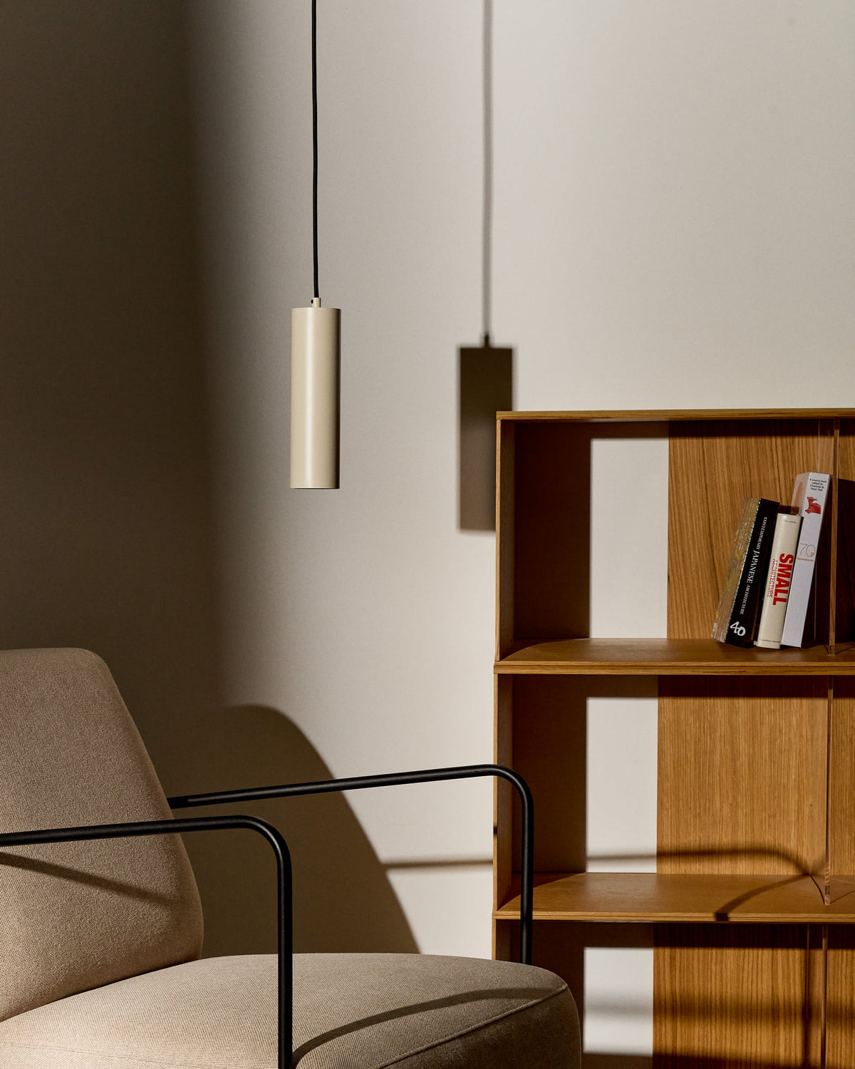 Lampa sufitowa ANDIA beżowy aluminium – ujęcie 2