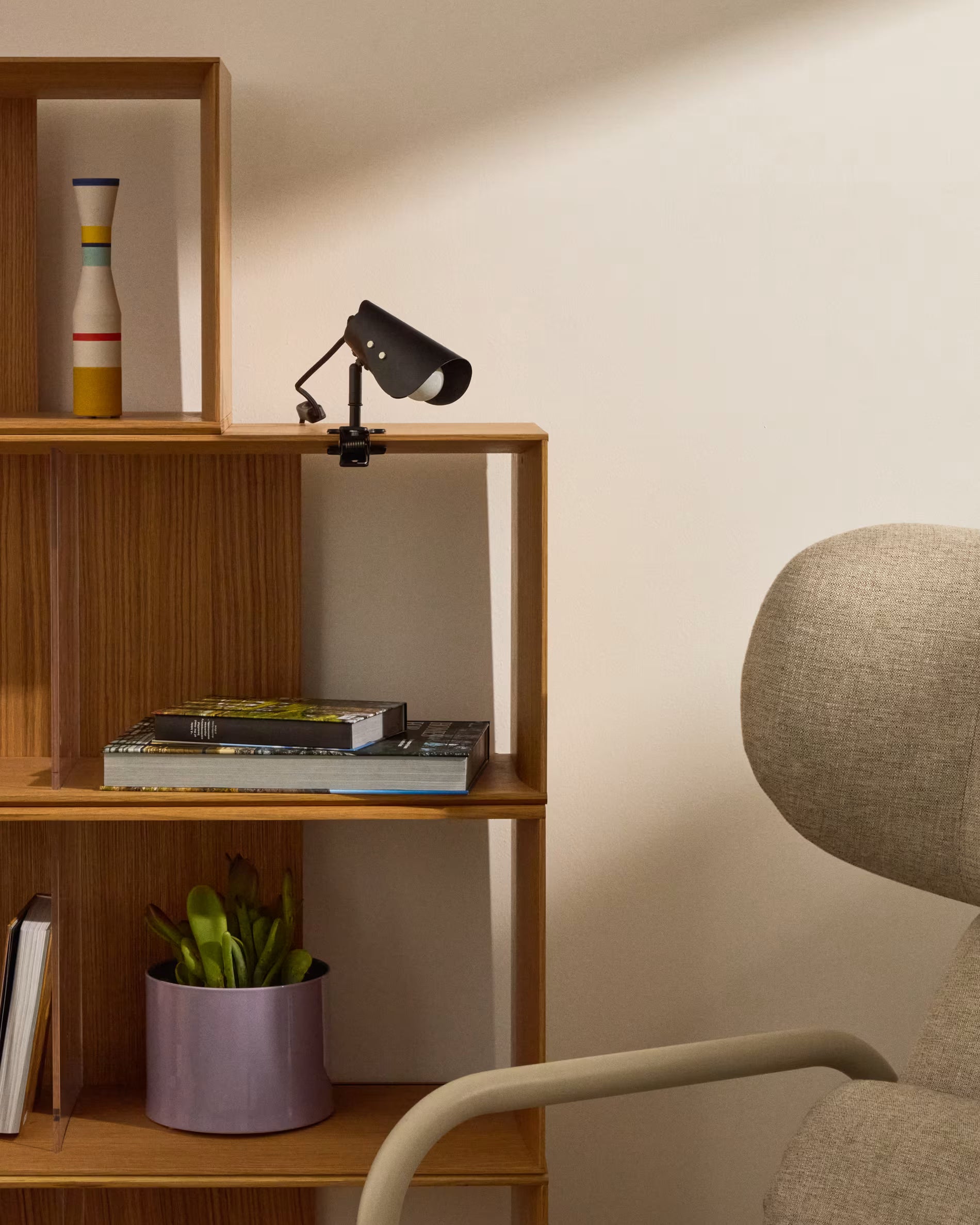 Bureau lamp met klem JULA zwart