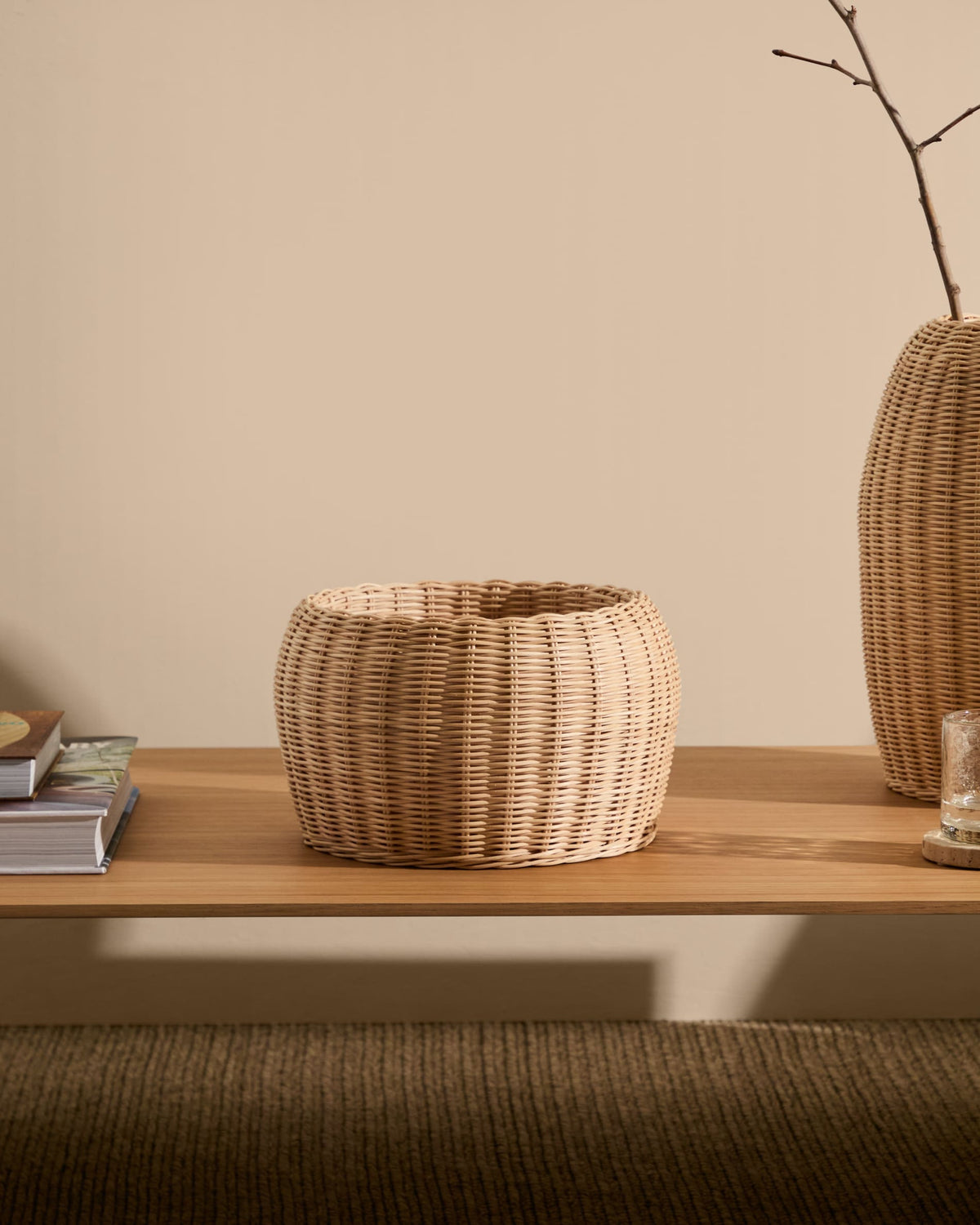 Wazon ZILNA naturalny rattan – ujęcie 9
